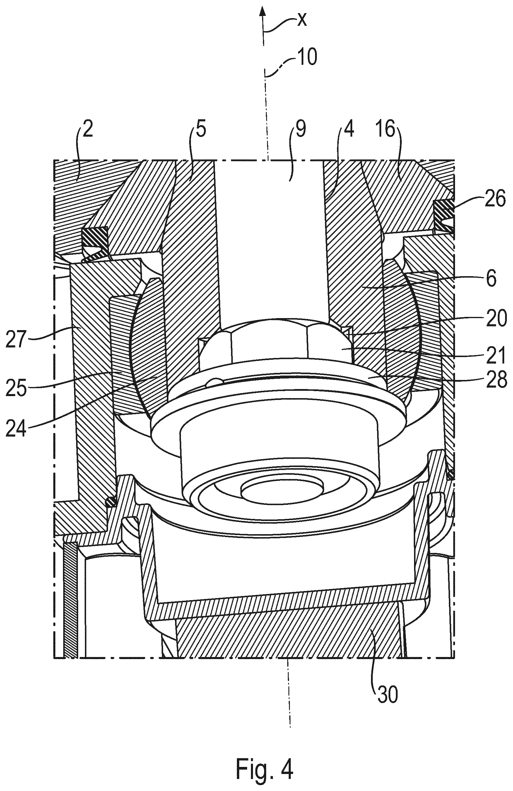 Patent US11780495 Figure 4 – Wheel suspension for a vehicle