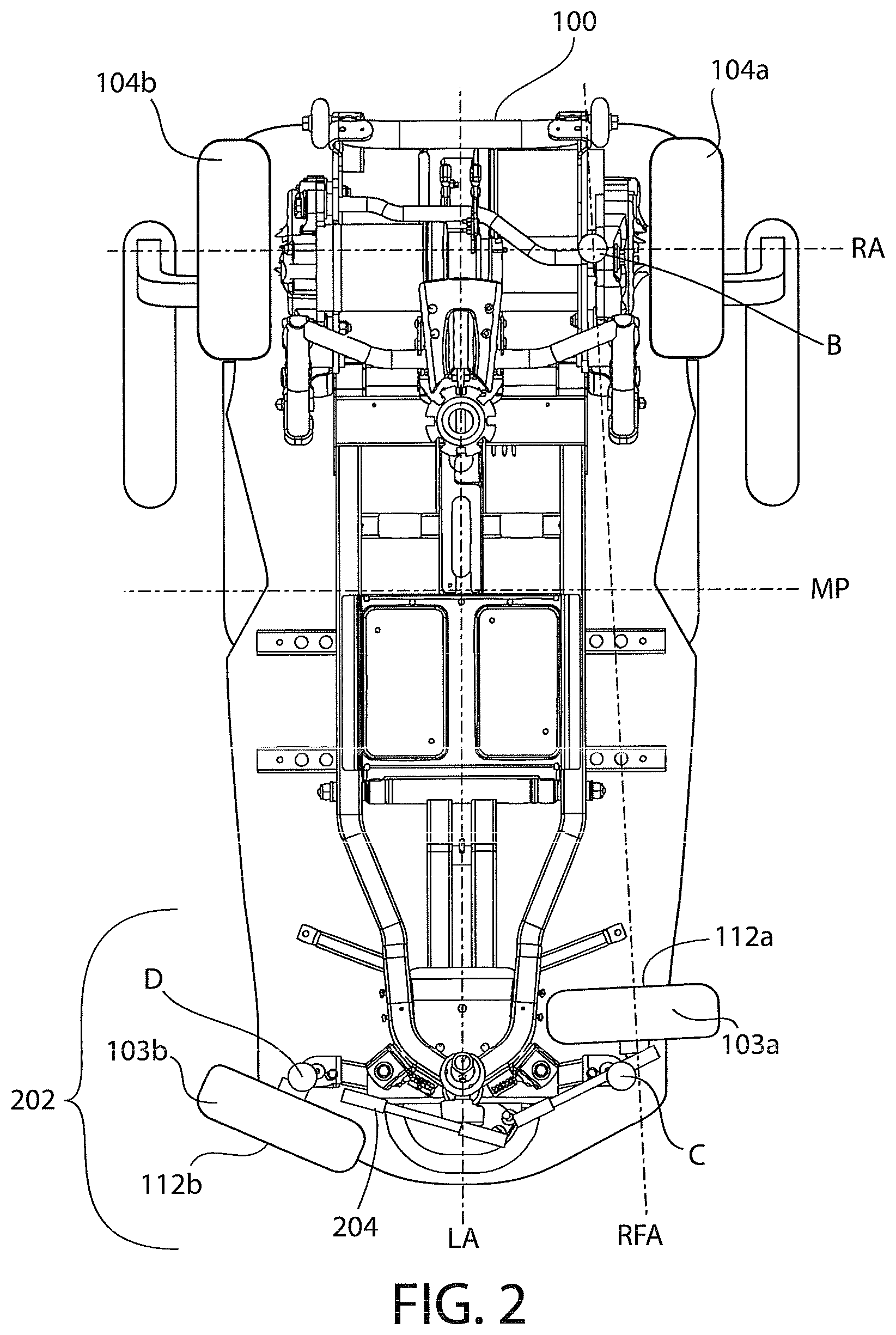 Patent US11780497 Figure 2 – Mobility vehicle