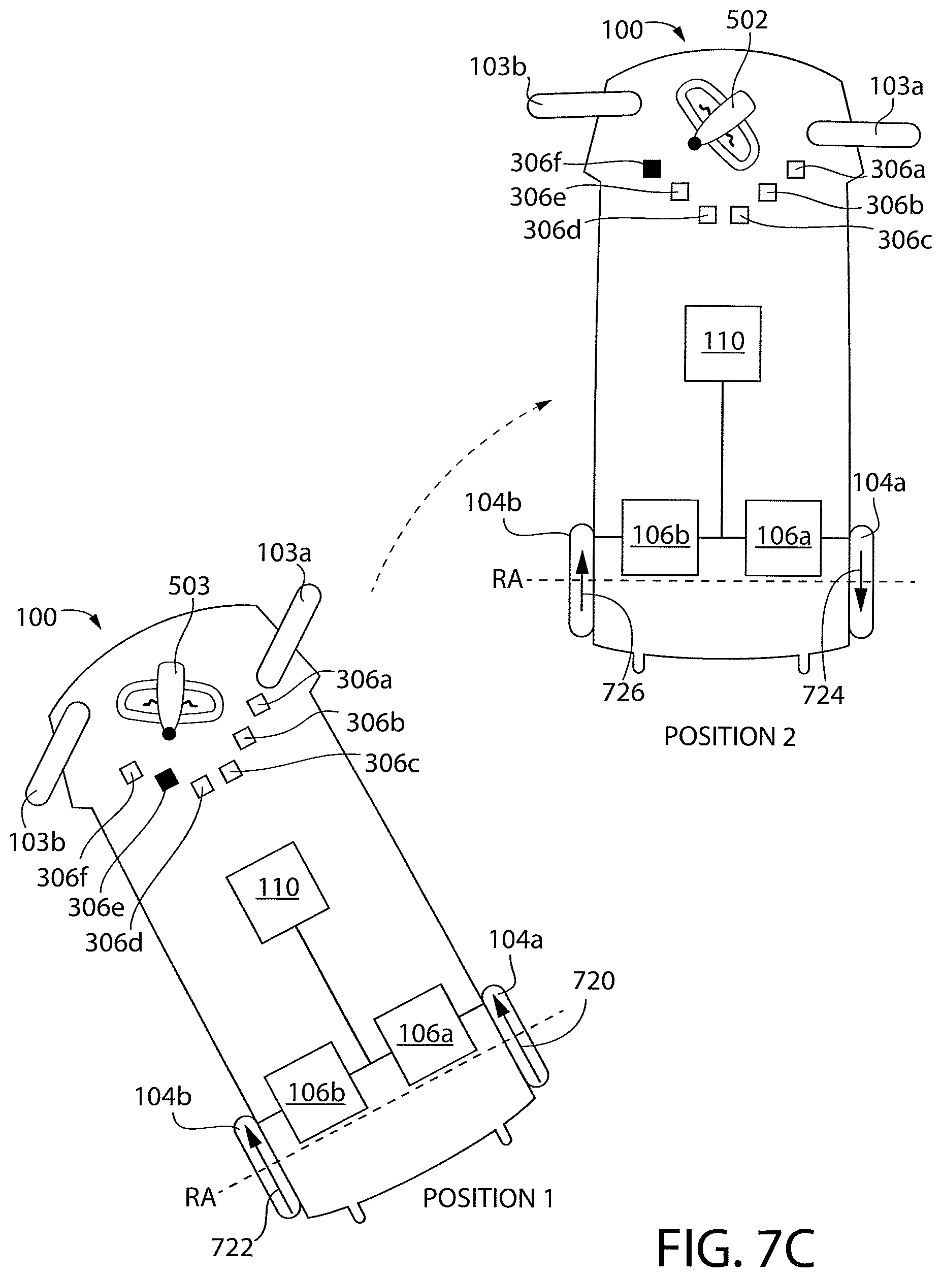 Patent US11780497 Figure 9 – Mobility vehicle
