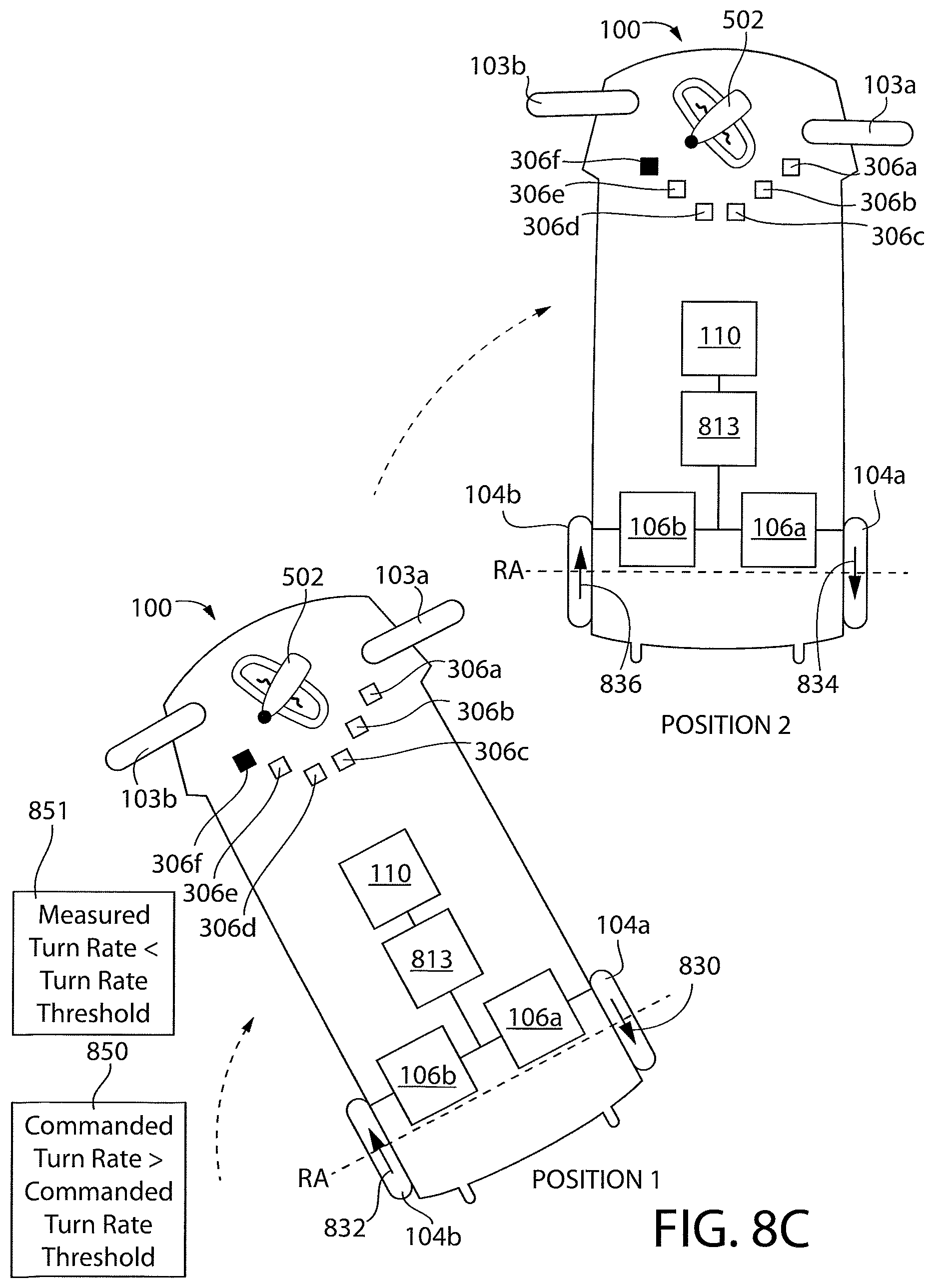 Patent US11780497 Figure 13 – Mobility vehicle