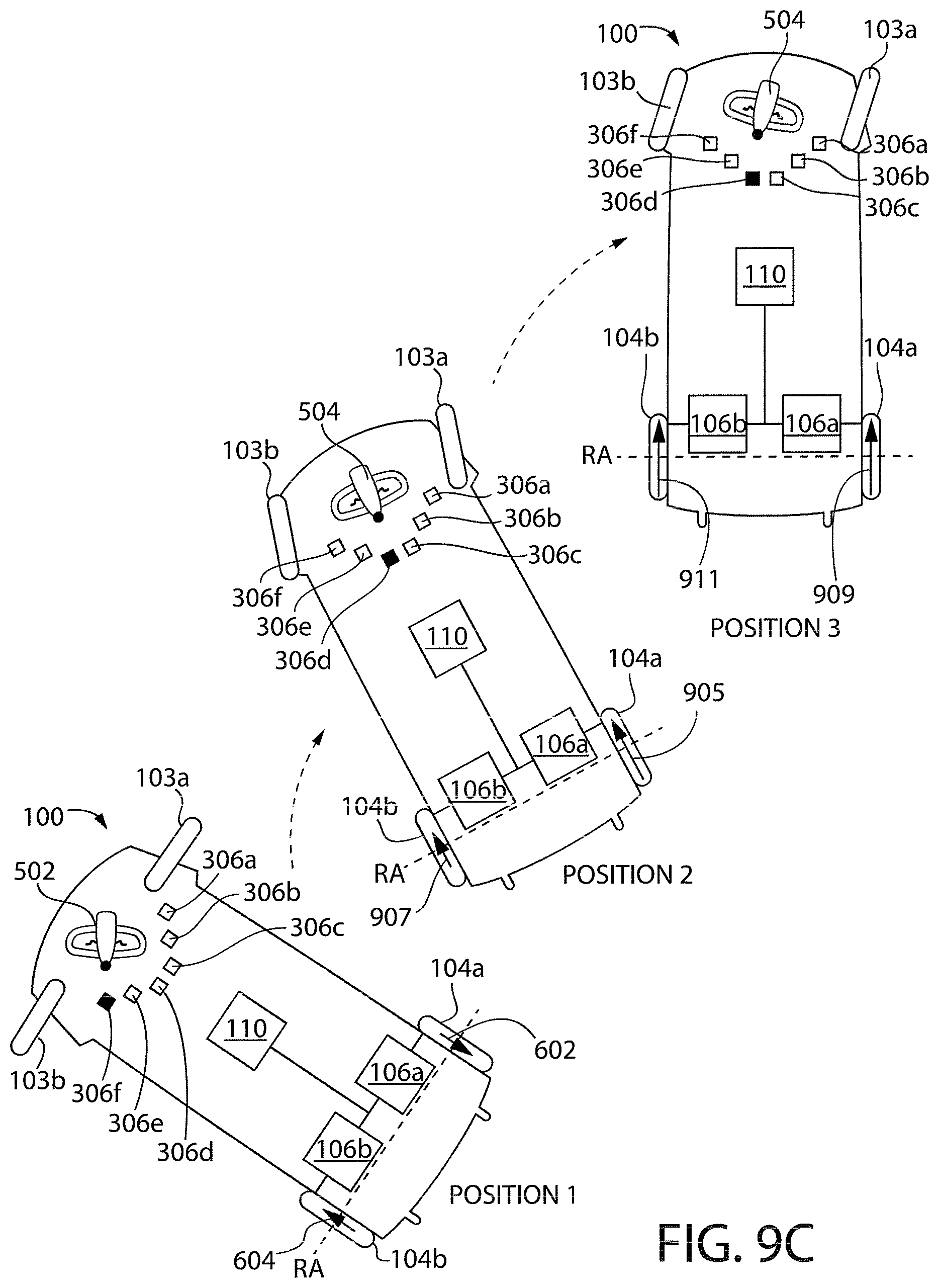 Patent US11780497 Figure 16 – Mobility vehicle