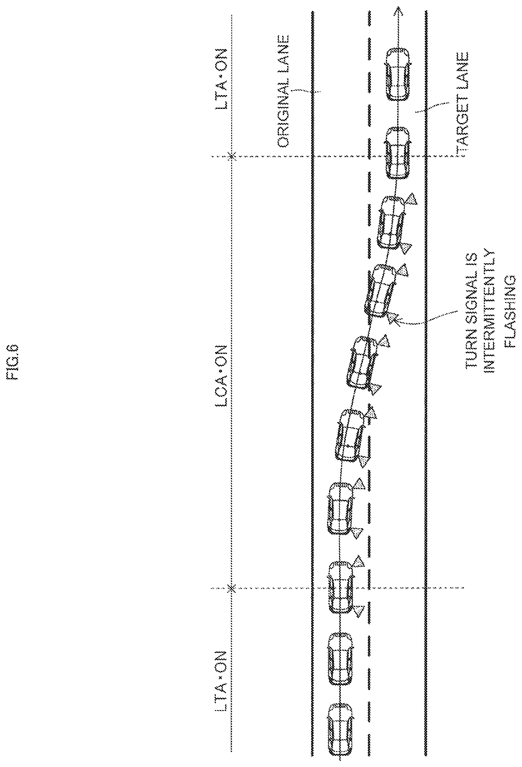Patent US11780502 Figure 5 – Lane change assist apparatus for vehicle