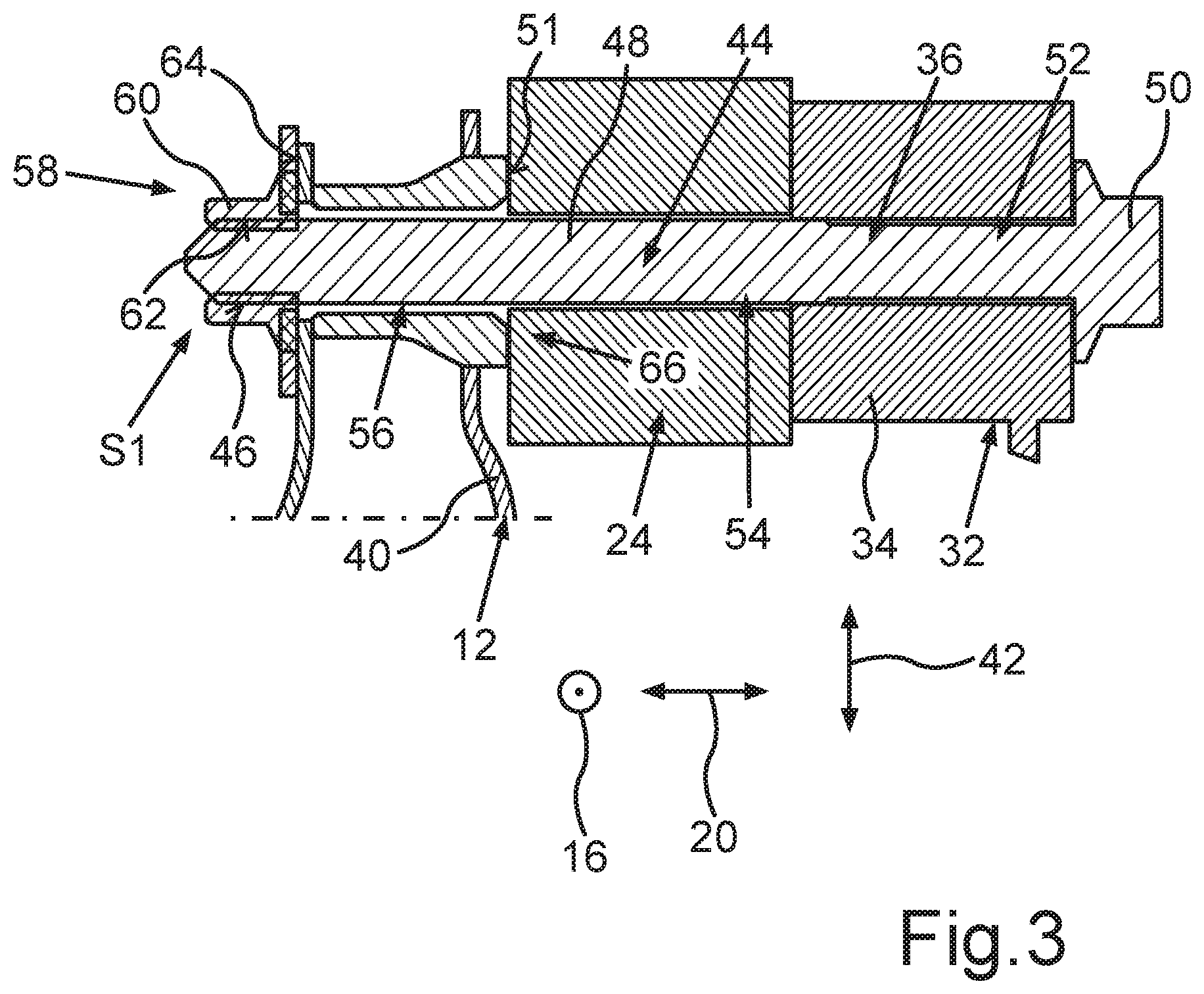 Patent US11780504 Figure 2 – Frame device for a vehicle, in particular for a motor vehicle, and vehicle having at least one such frame device