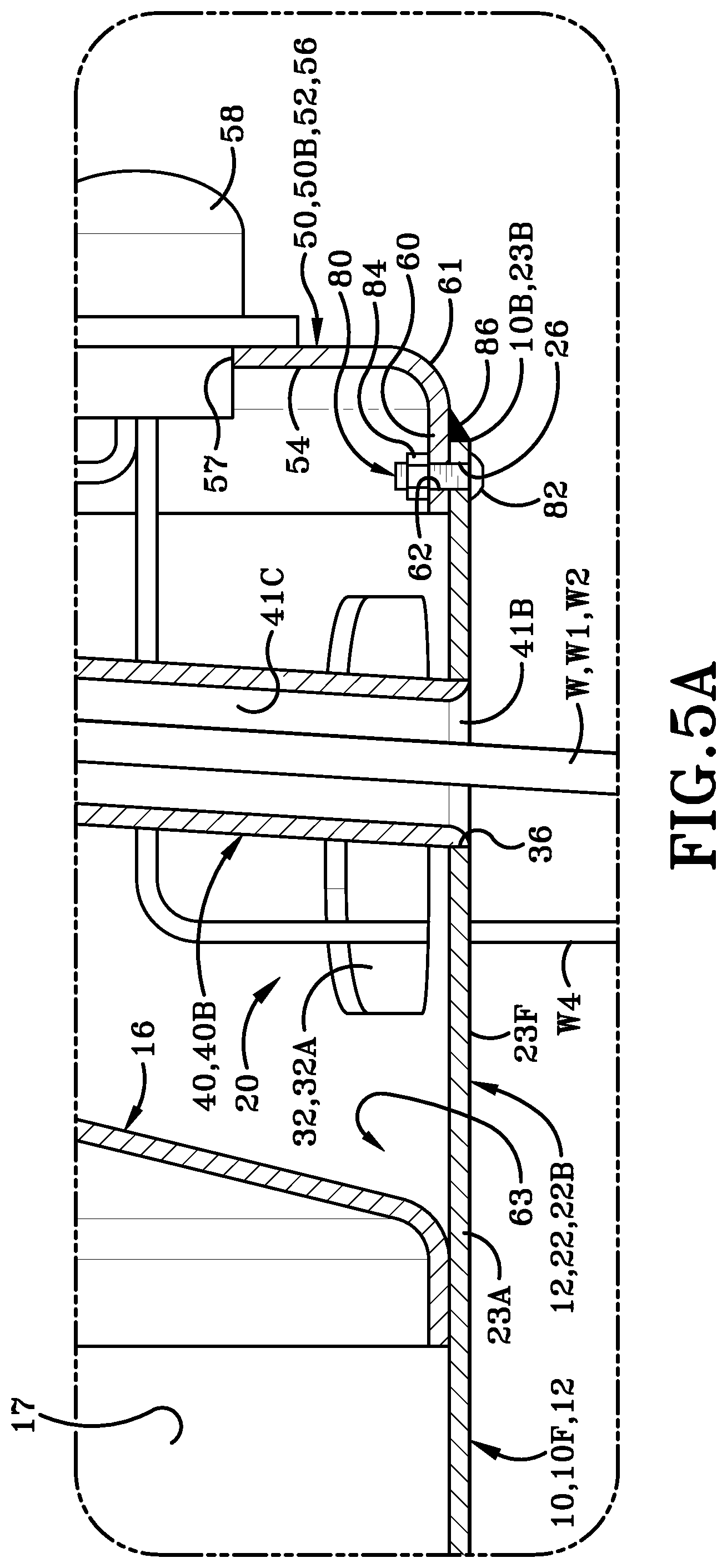 Patent US11780508 Figure 9 – Trailer with stainless steel bulkhead