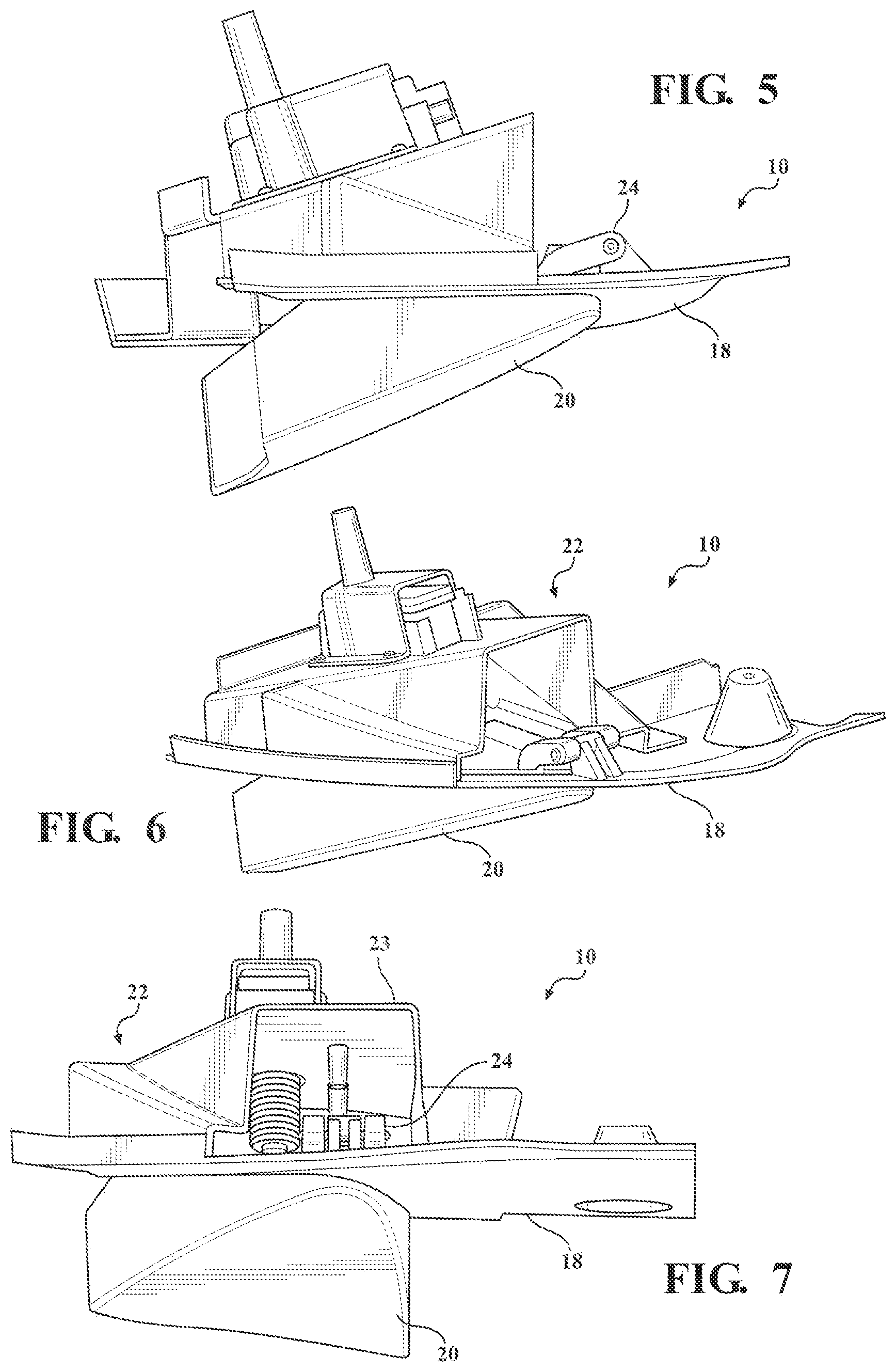 Patent US11780511 Figure 5 – Active front wheel deflector assembly