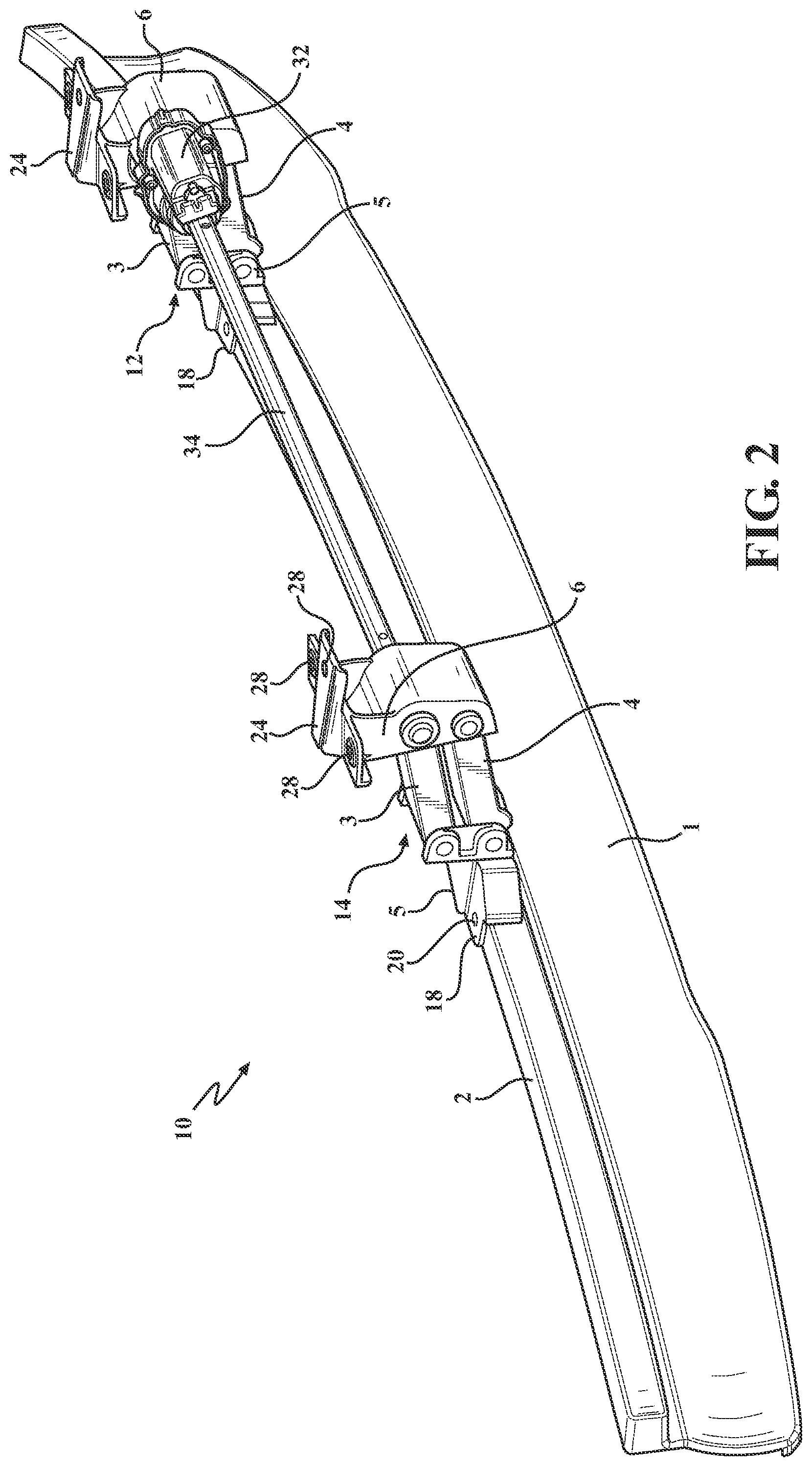 Patent US11780512 Figure 2 – Active front deflector