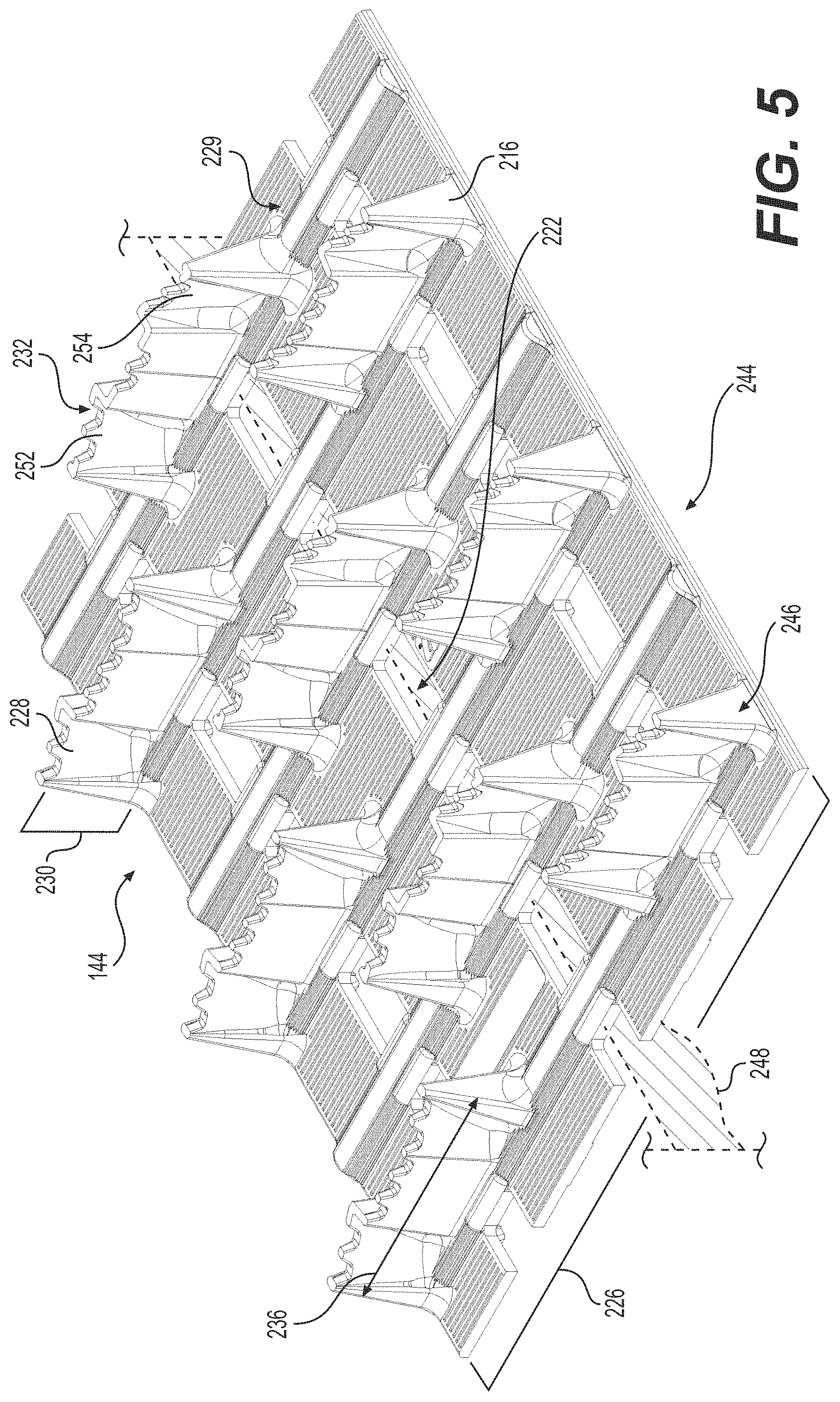 Patent US11780513 Figure 5 – Rear track assembly for a vehicle