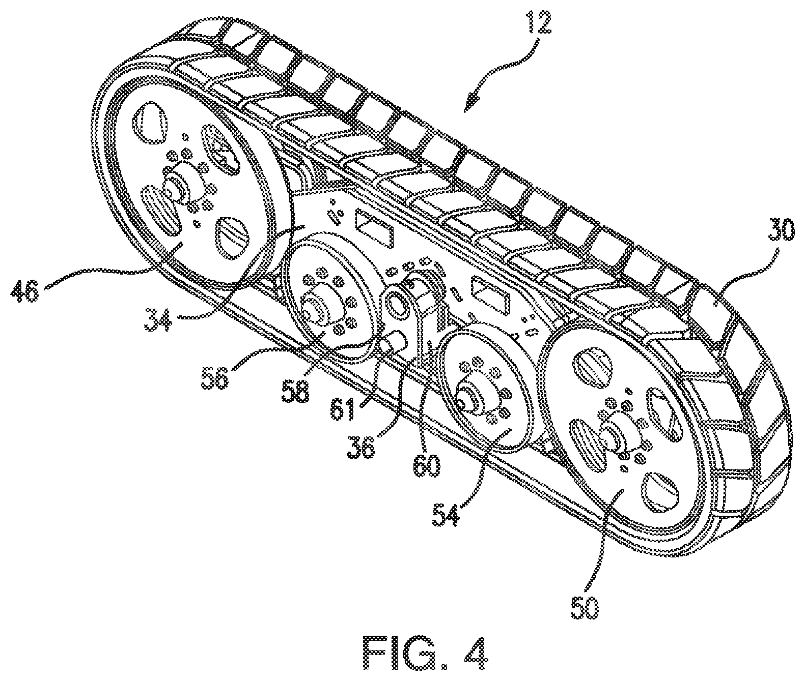 Patent US11780514 Figure 5 – Track assembly for farm implement