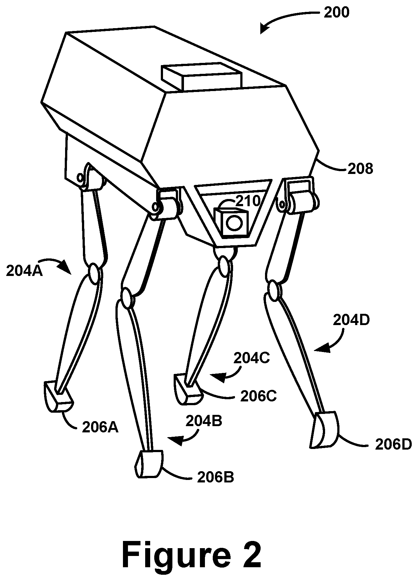 Patent US11780515 Figure 2 – Mitigating sensor noise in legged robots