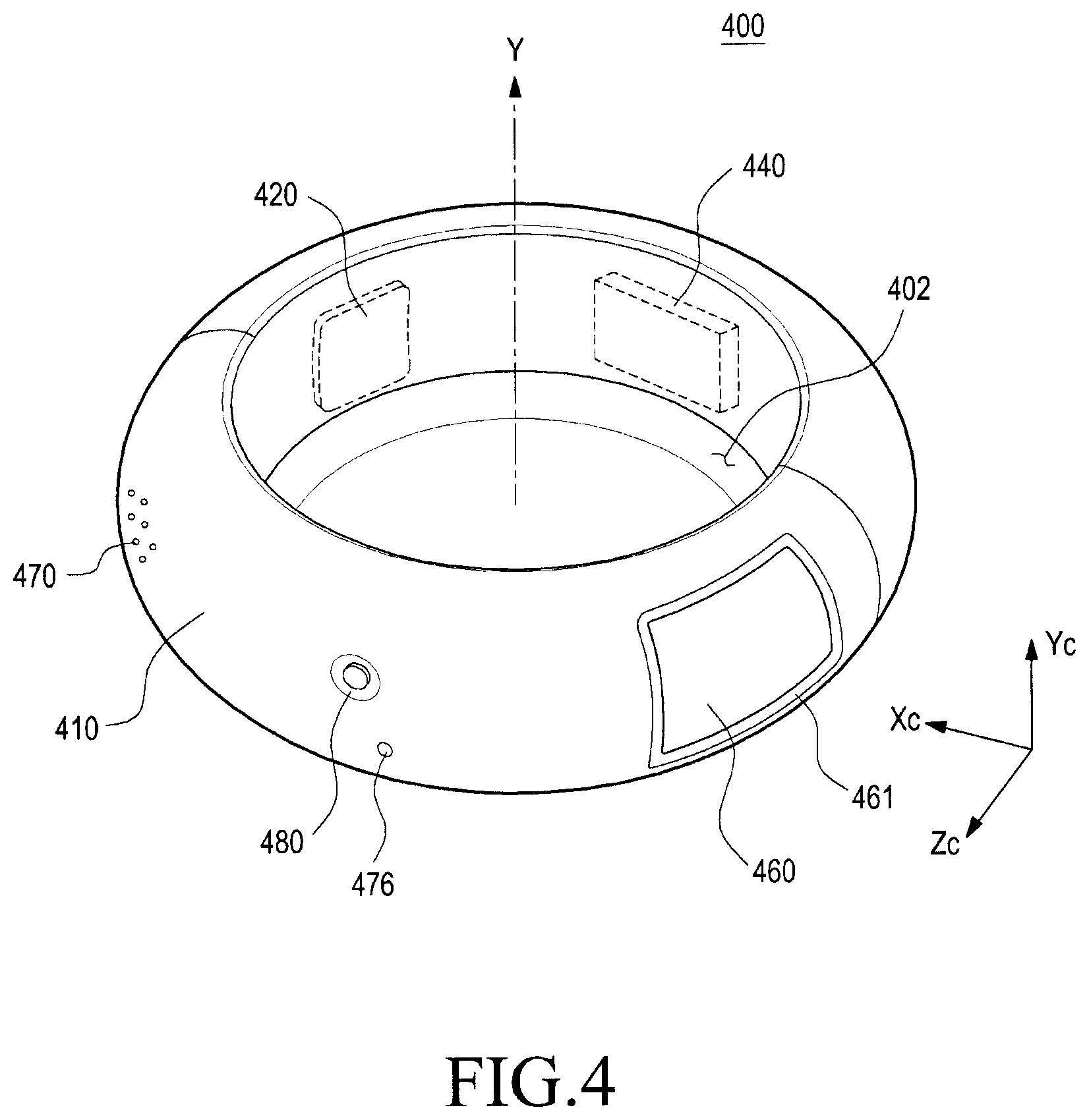 Patent US11780516 Figure 5 – Electronic device and method for operating same