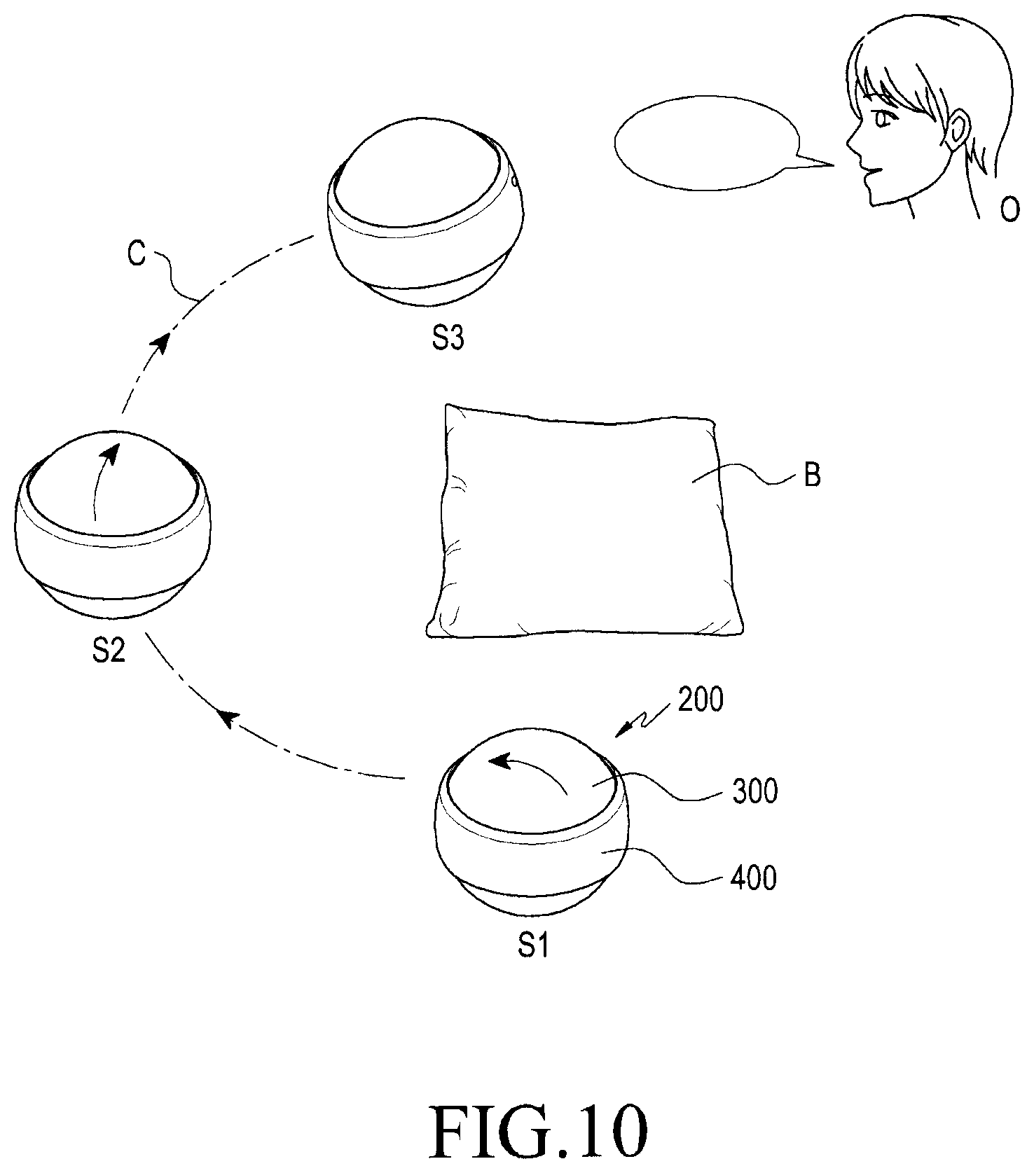 Patent US11780516 Figure 12 – Electronic device and method for operating same