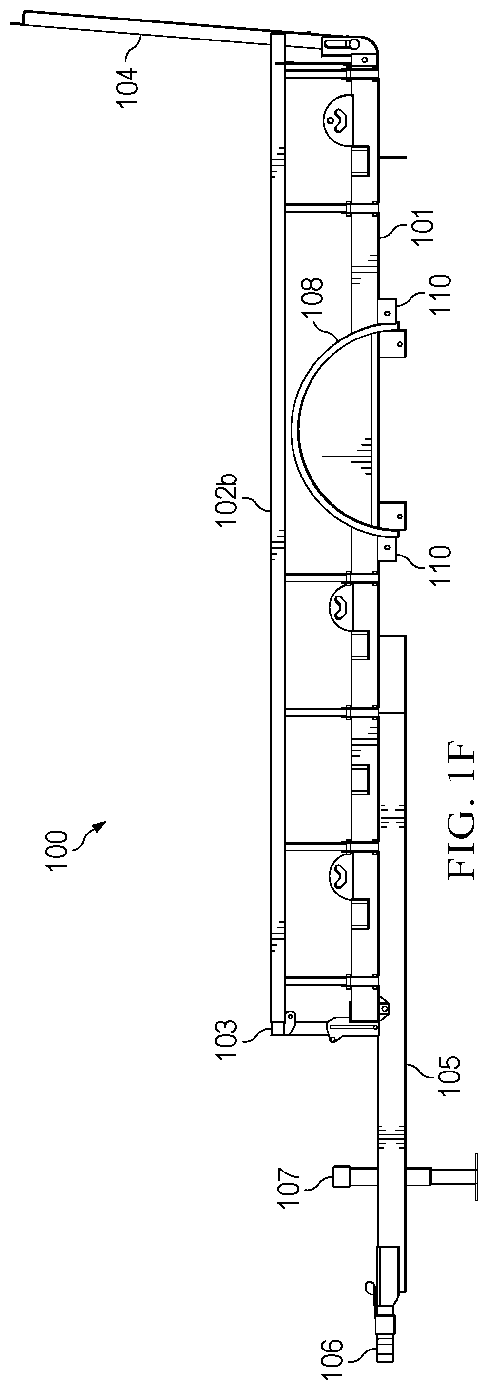 Patent US11780517 Figure 6 – Utility trailer