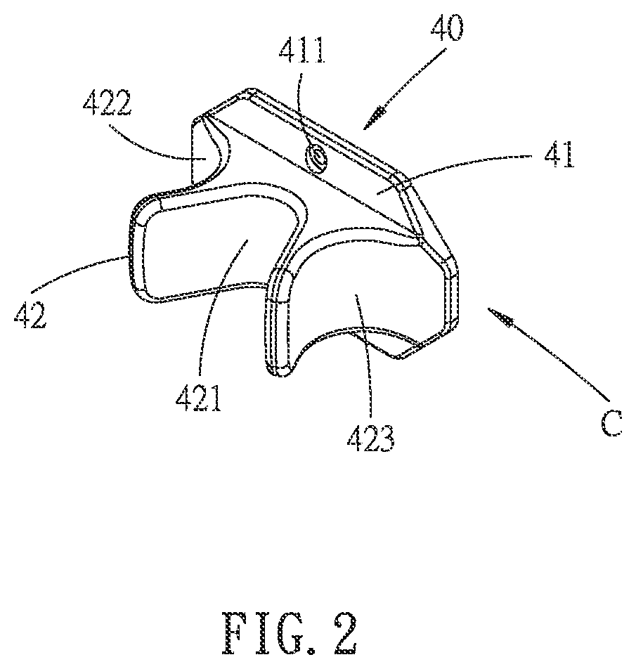 Patent US11780518 Figure 2 – Bicycle stand