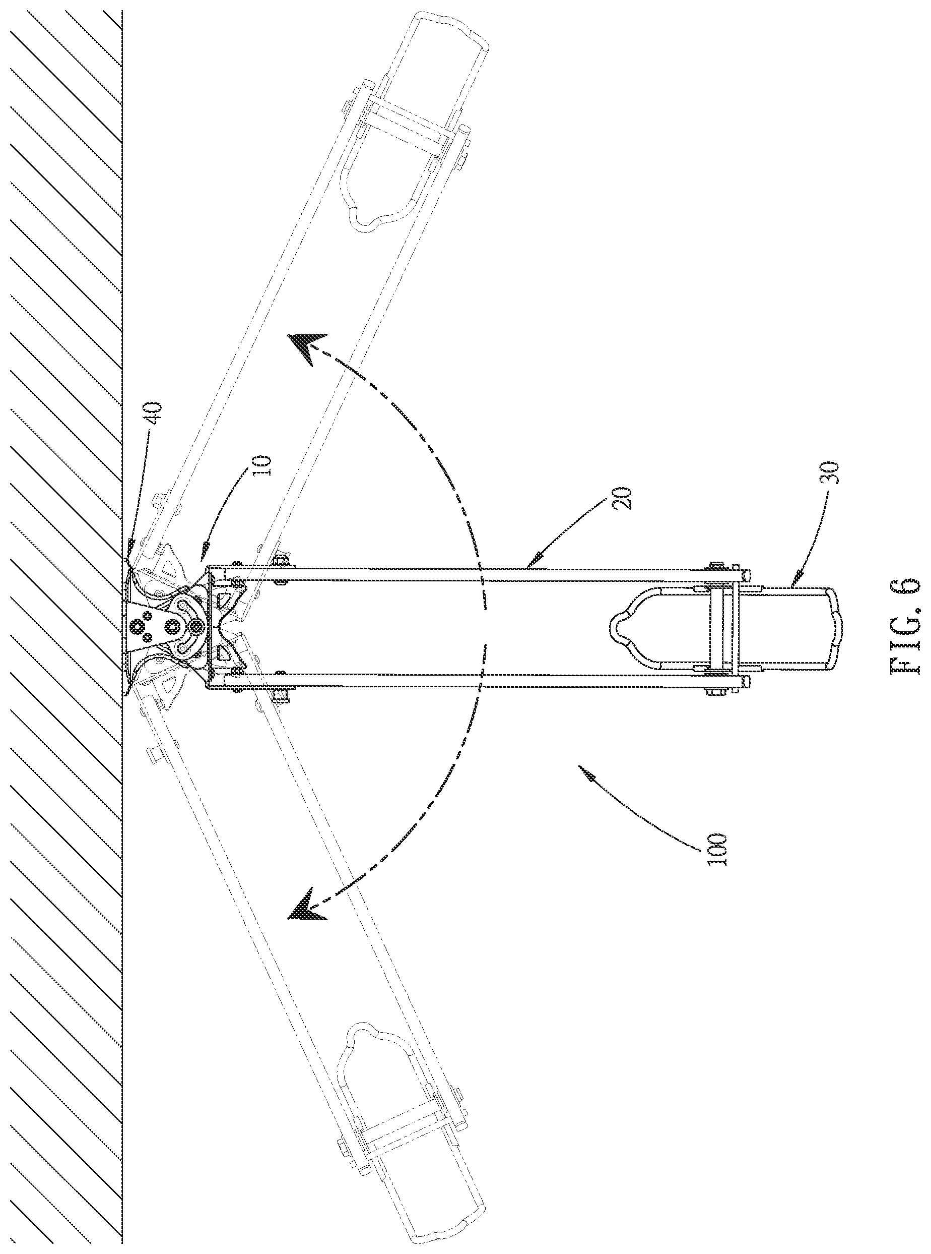 Patent US11780518 Figure 6 – Bicycle stand