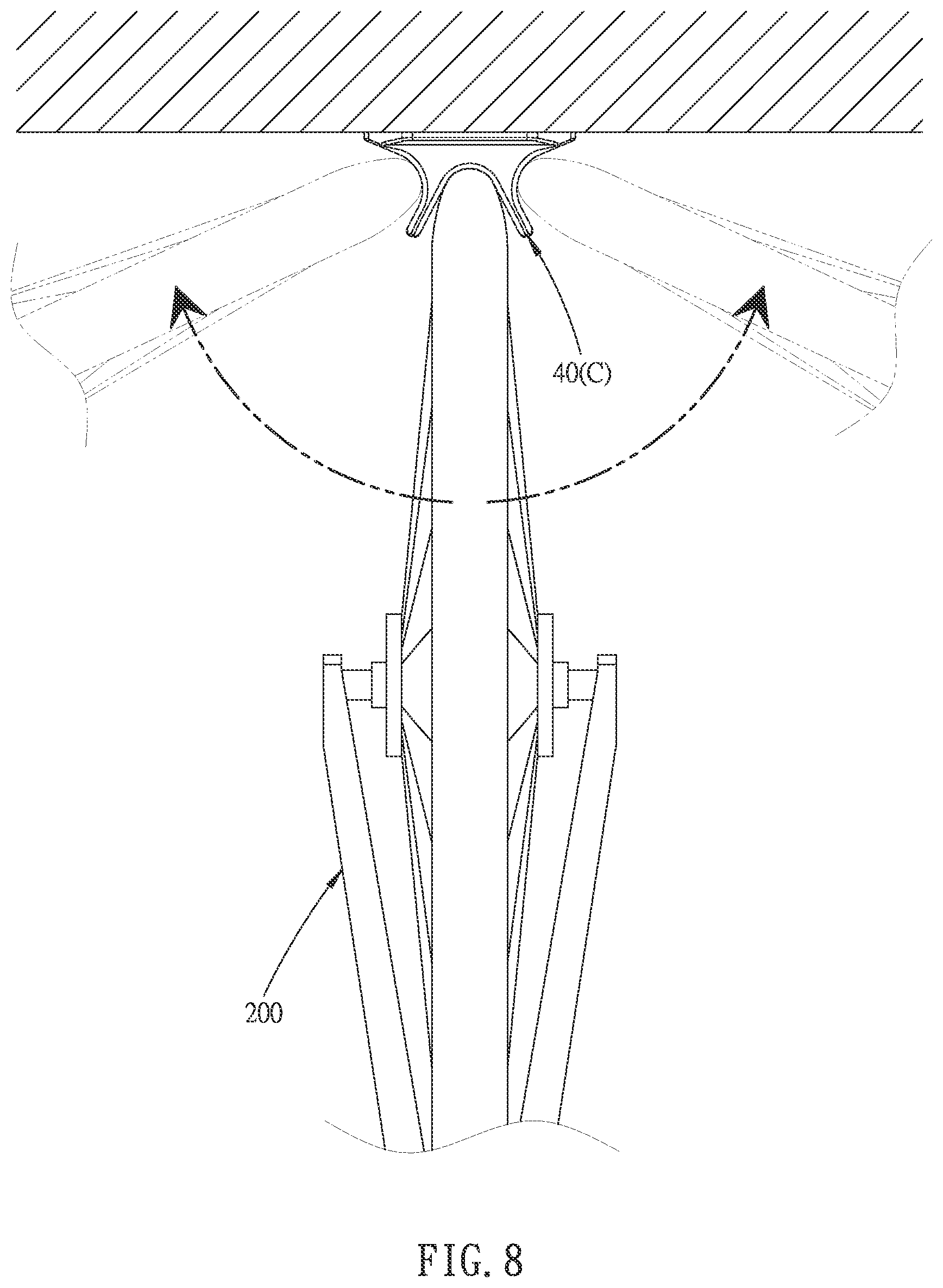 Patent US11780518 Figure 8 – Bicycle stand