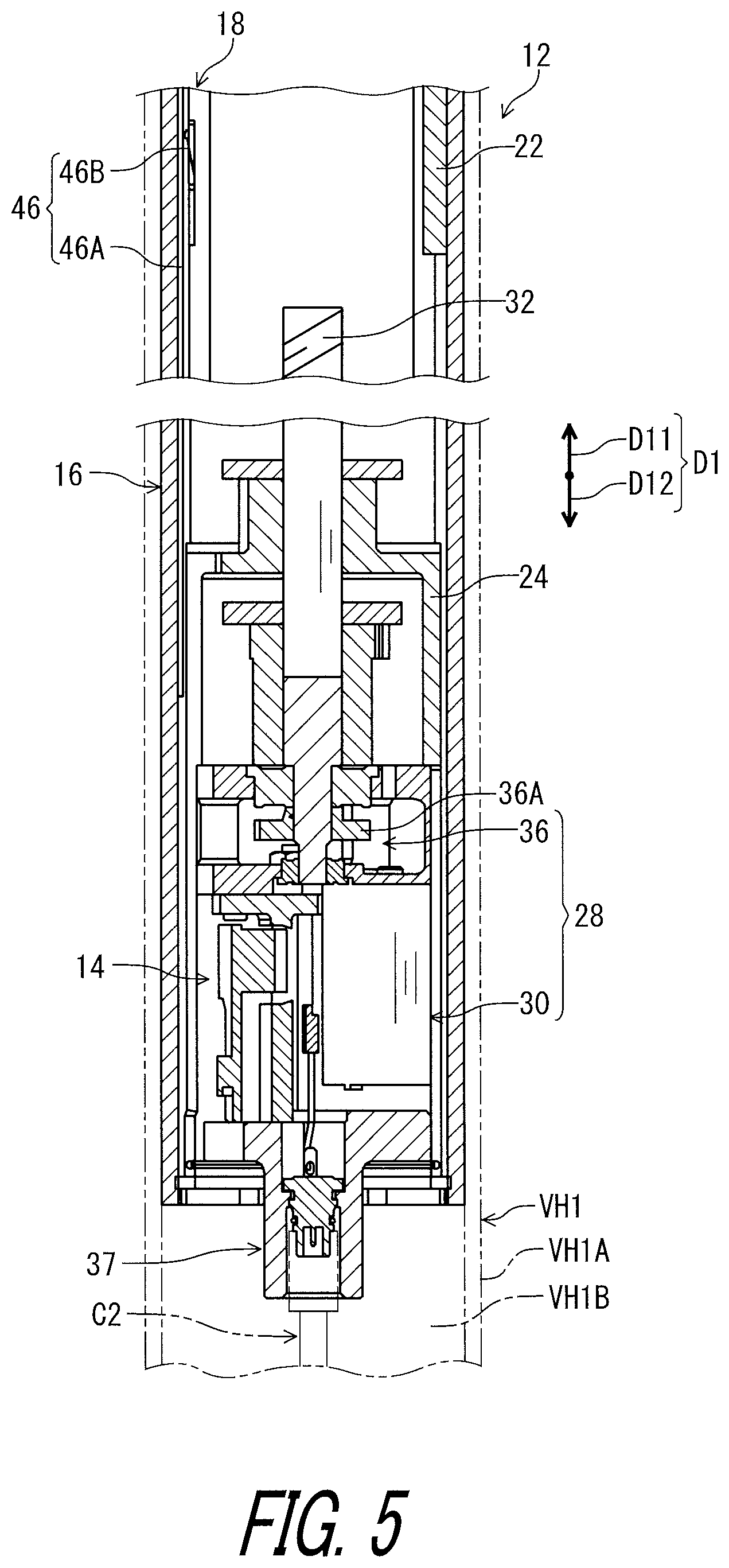 Patent US11780519 Figure 5 – Telescopic apparatus controller, telescopic apparatus operating system, and telescopic apparatus