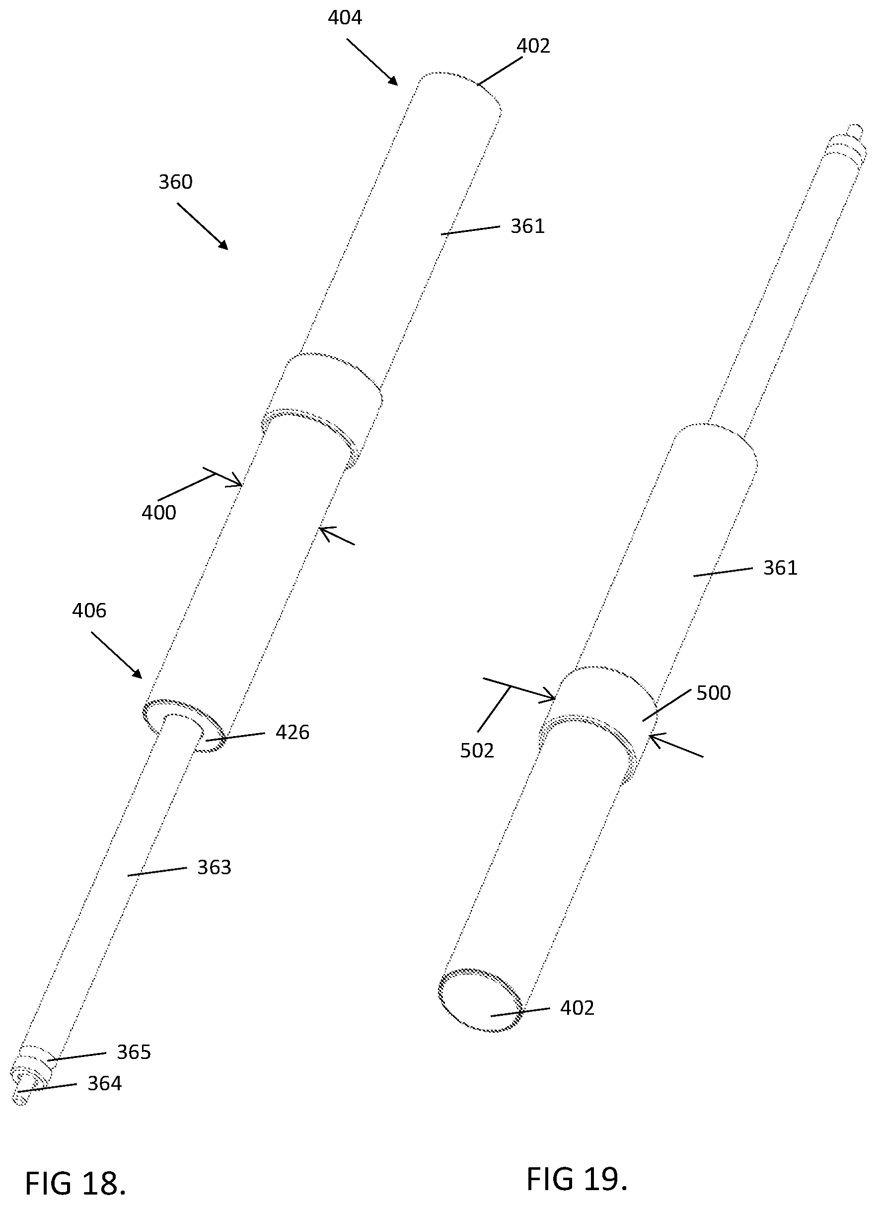 Patent US11780520 Figure 13 – Bicycle dropper seat post assembly with a narrow gas spring cartridge