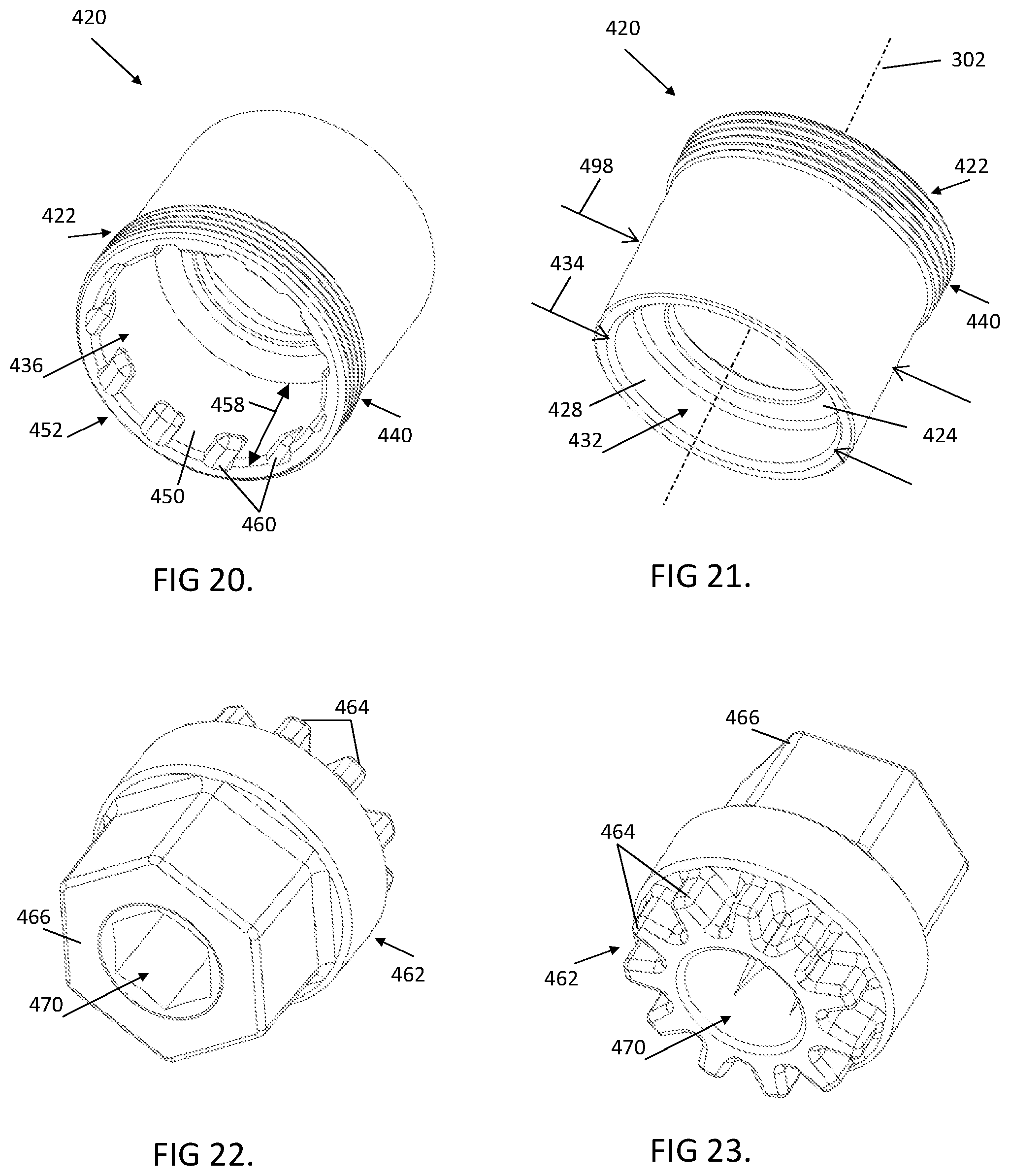Patent US11780520 Figure 14 – Bicycle dropper seat post assembly with a narrow gas spring cartridge