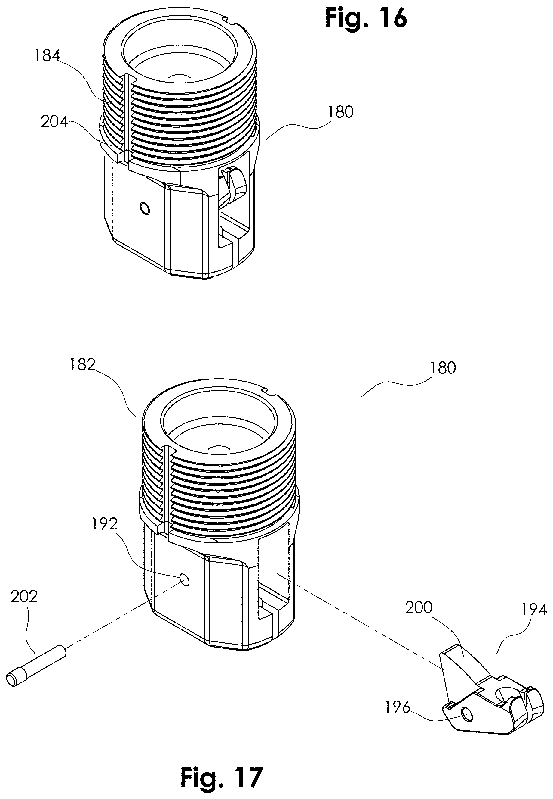 Patent US11780521 Figure 8 – Telescopic bicycle seatpost with adjustable uncompressed resting height