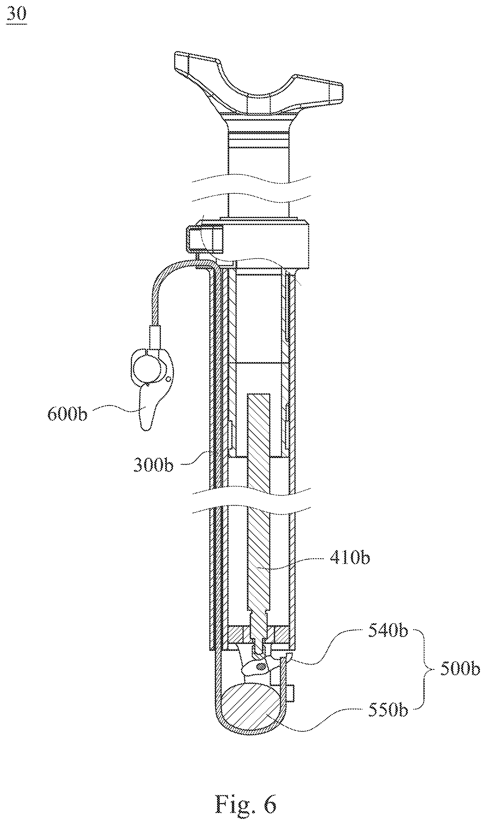 Patent US11780522 Figure 6 – Bicycle seat post structure