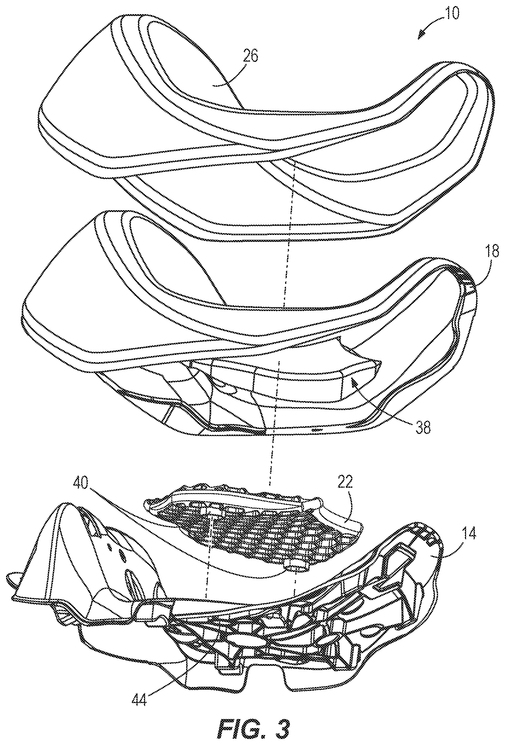 Patent US11780523 Figure 2 – Multi-material support pad