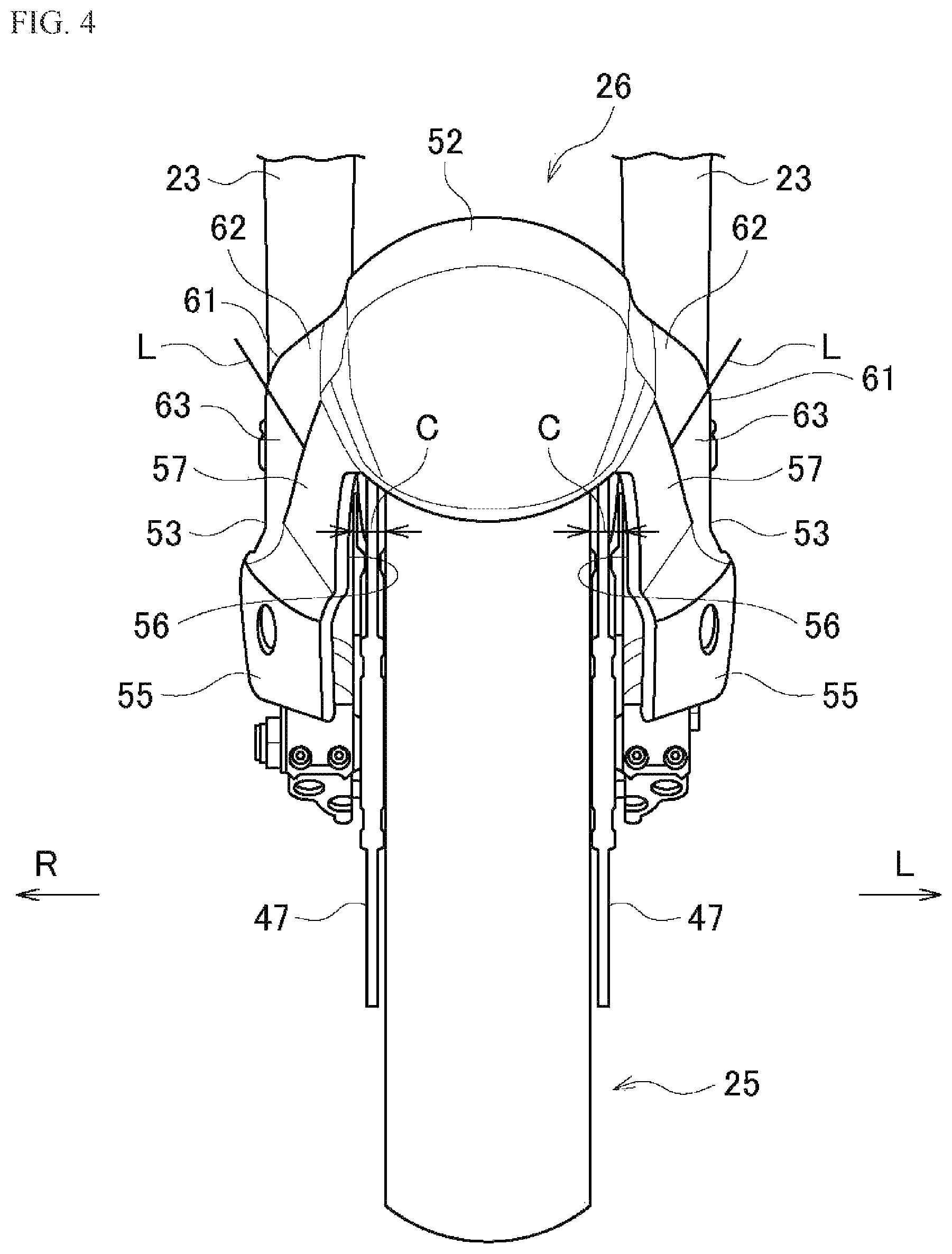 Patent US11780524 Figure 4 – Front fender