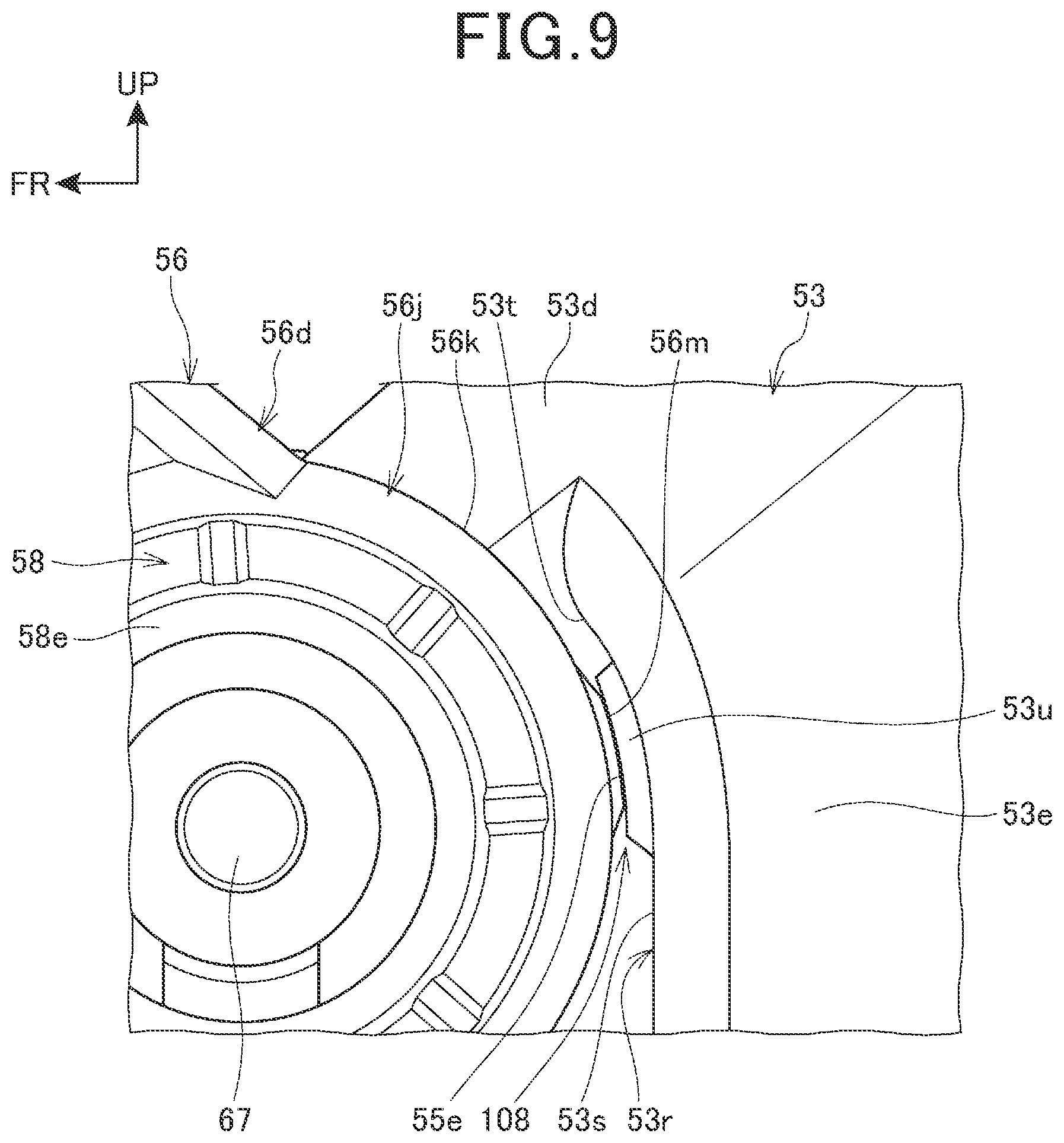 Patent US11780525 Figure 9 – Saddle ride type vehicle