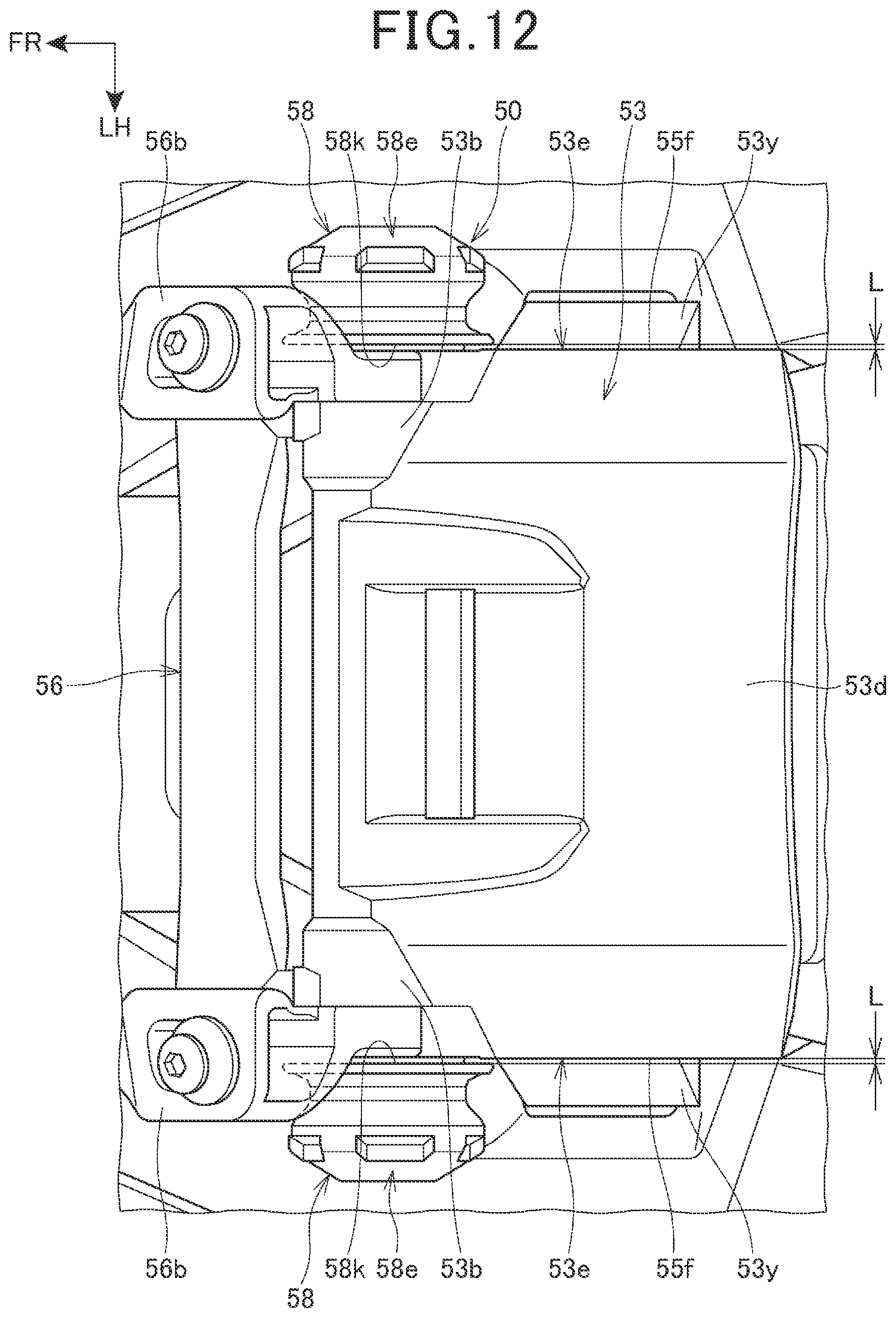 Patent US11780525 Figure 12 – Saddle ride type vehicle