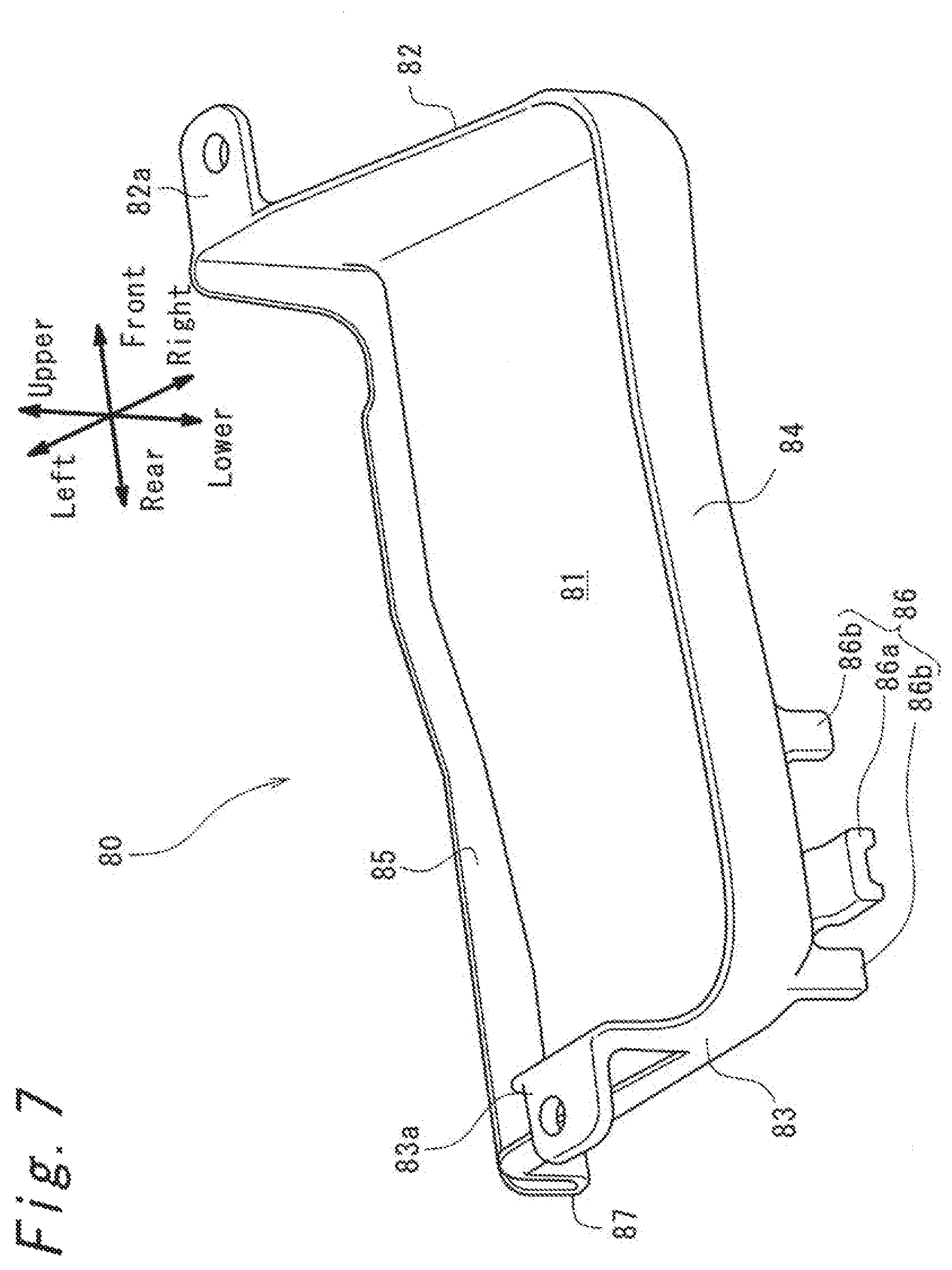 Patent US11780526 Figure 7 – Saddle-riding type vehicle