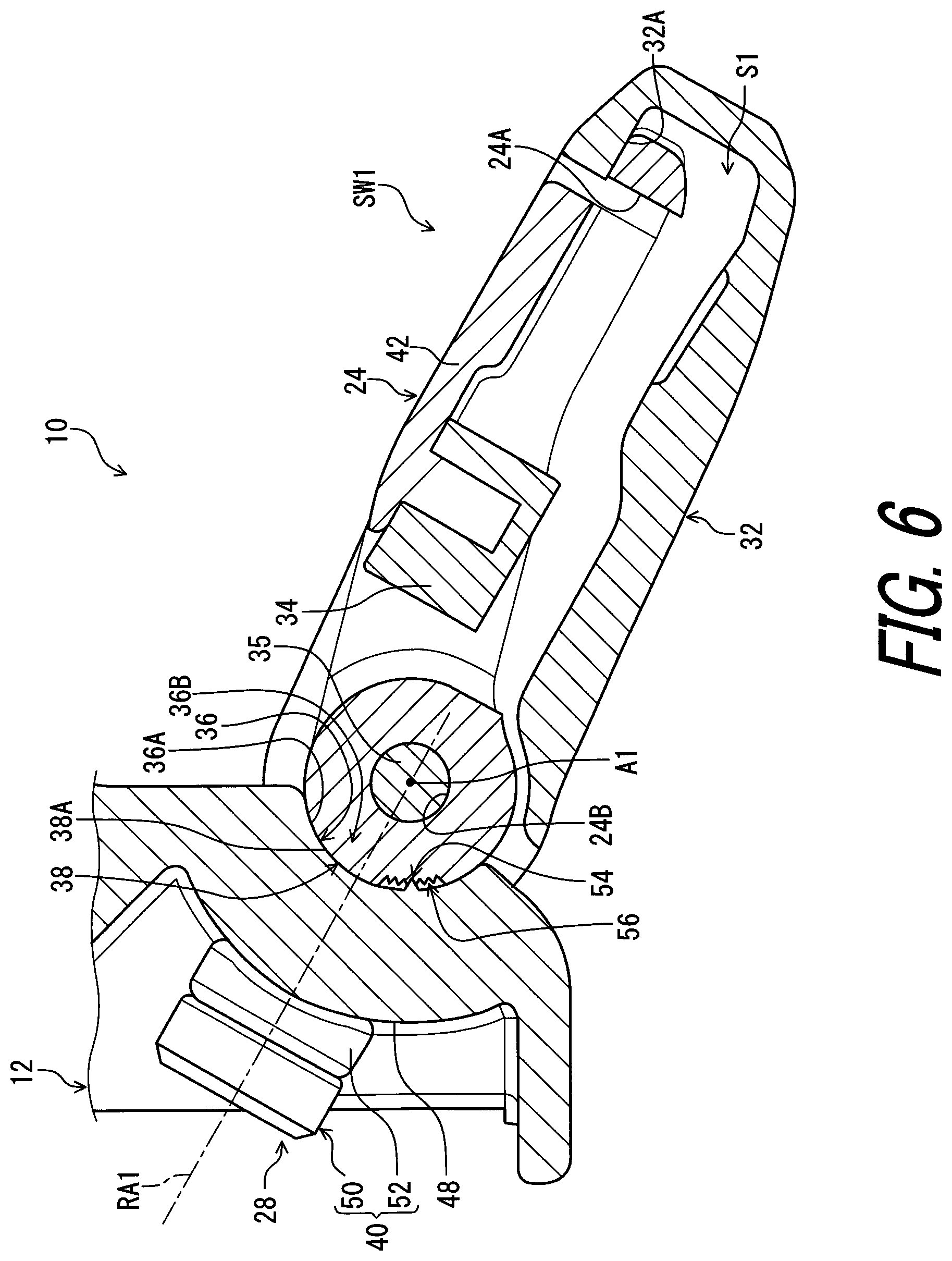 Patent US11780529 Figure 6 – Operating device for human-powered vehicle