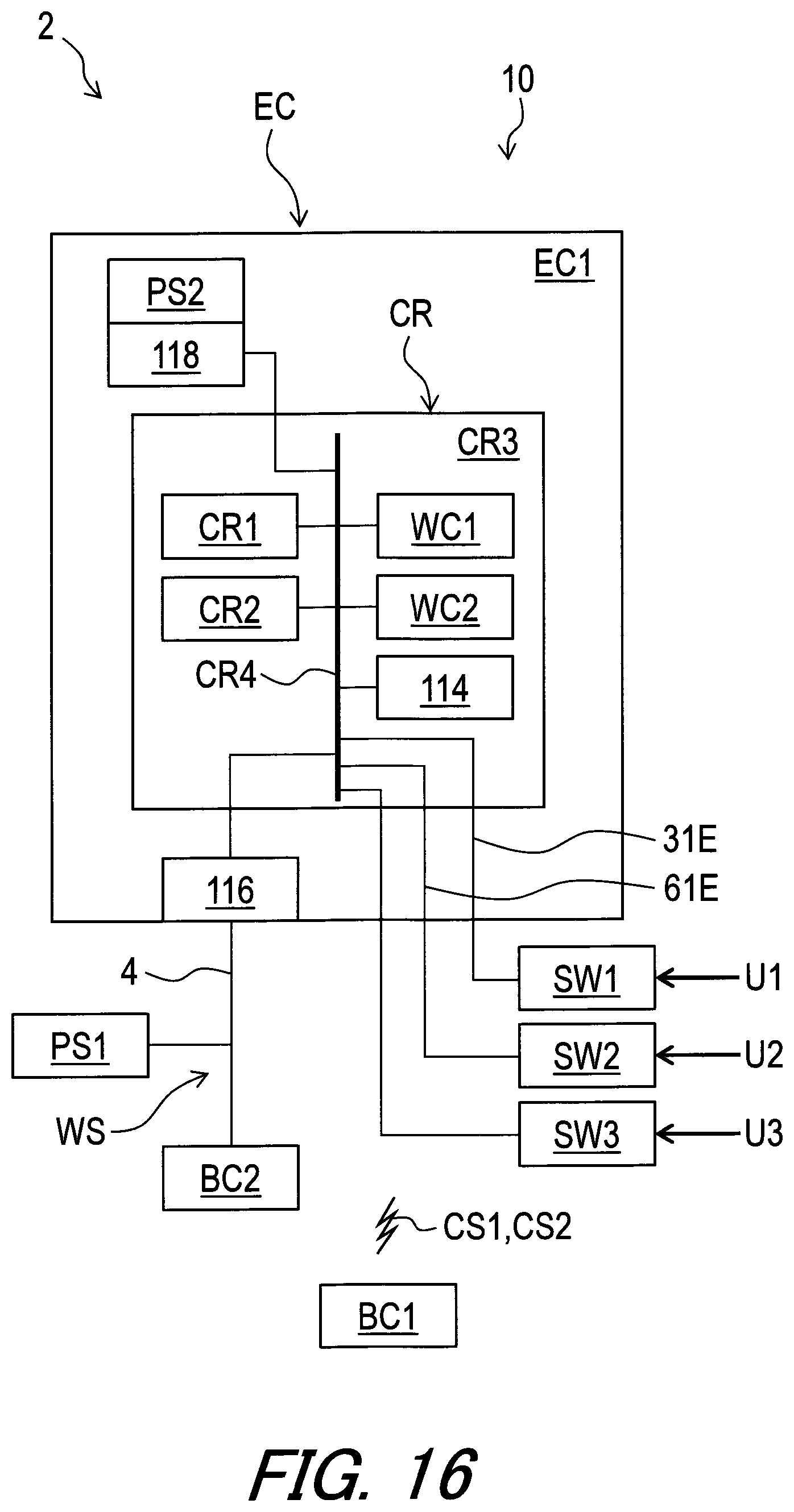 Patent US11780529 Figure 16 – Operating device for human-powered vehicle