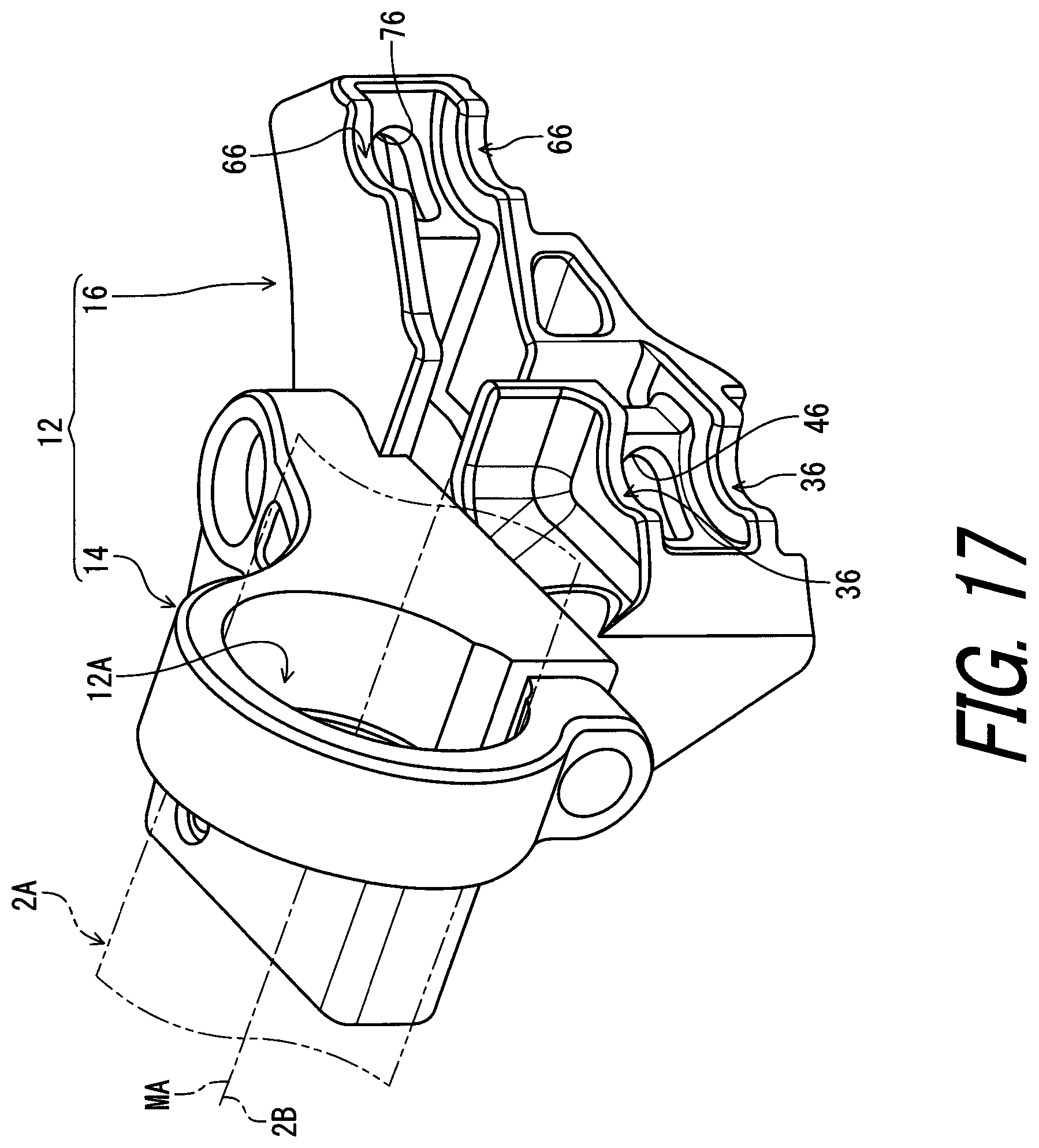 Patent US11780529 Figure 17 – Operating device for human-powered vehicle