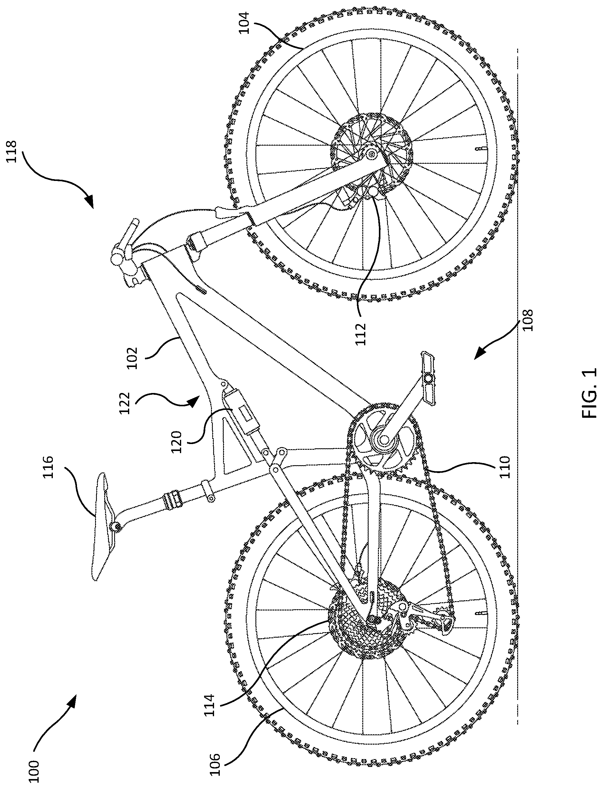 Patent US11780530 Figure 1 – Flexible hardware spacer