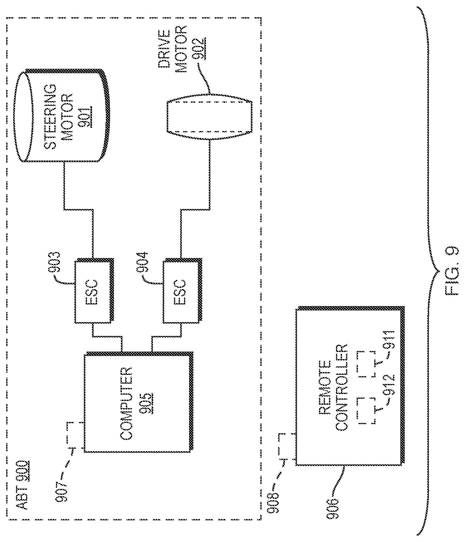 Patent US11780531 Figure 10 – Methods and apparatus for reconfigurable autonomous vehicle