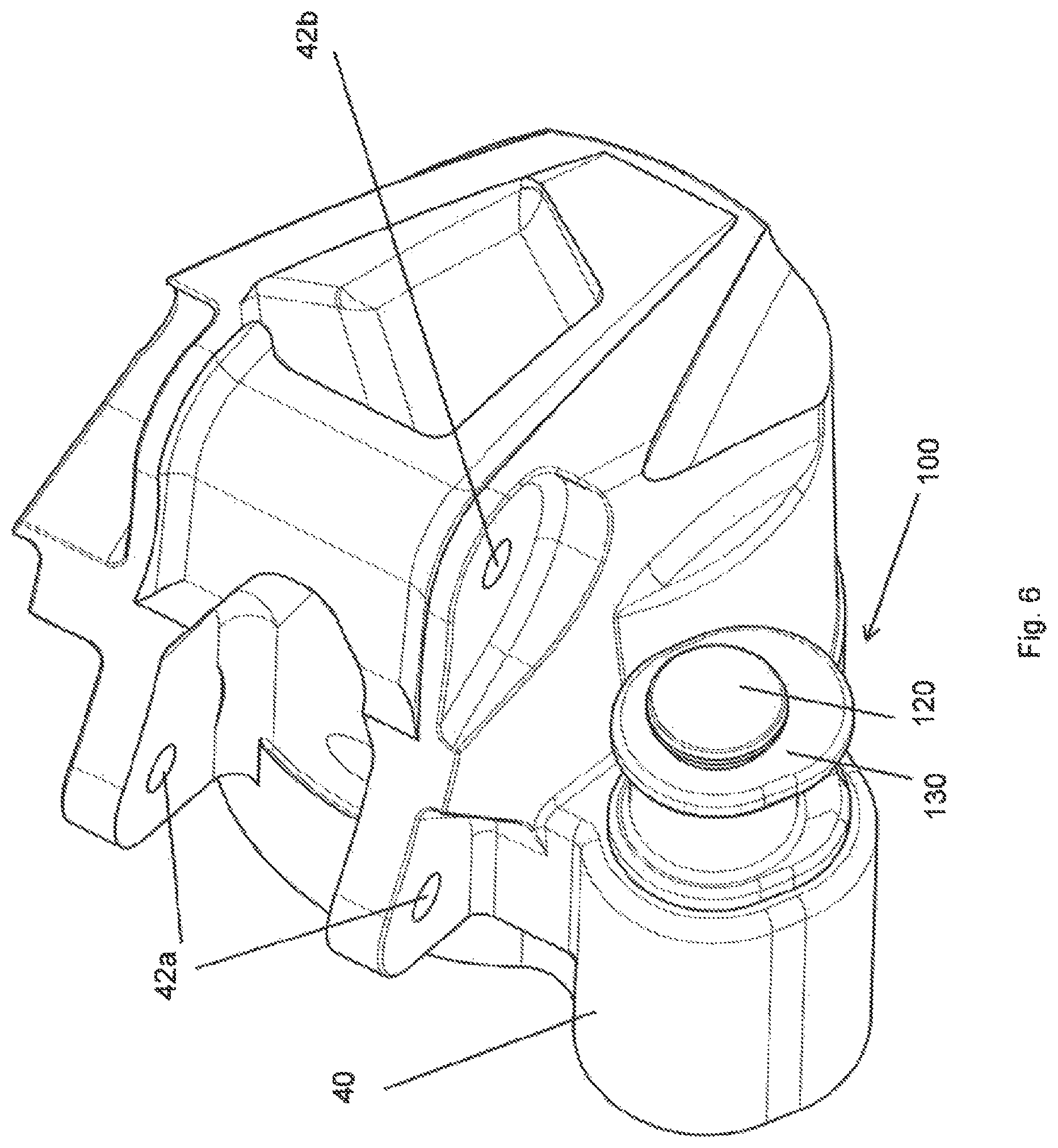 Patent US11780532 Figure 6 – Electromechanical derailleur for coaxial assembly
