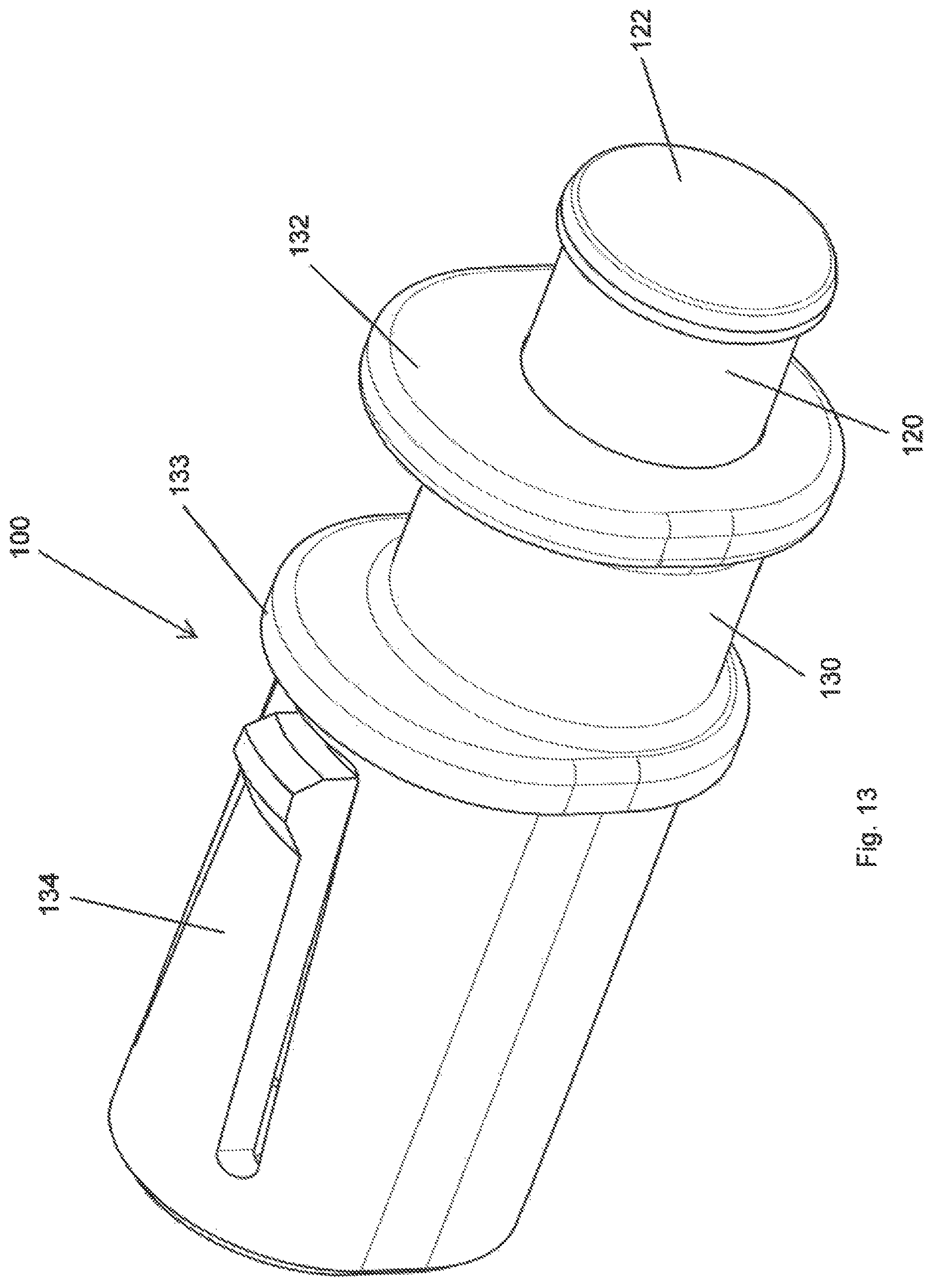 Patent US11780532 Figure 13 – Electromechanical derailleur for coaxial assembly