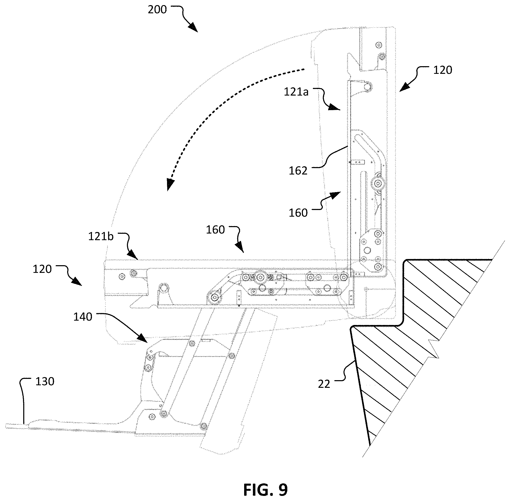 Patent US11780537 Figure 6 – Watercraft swim platform with deployable steps