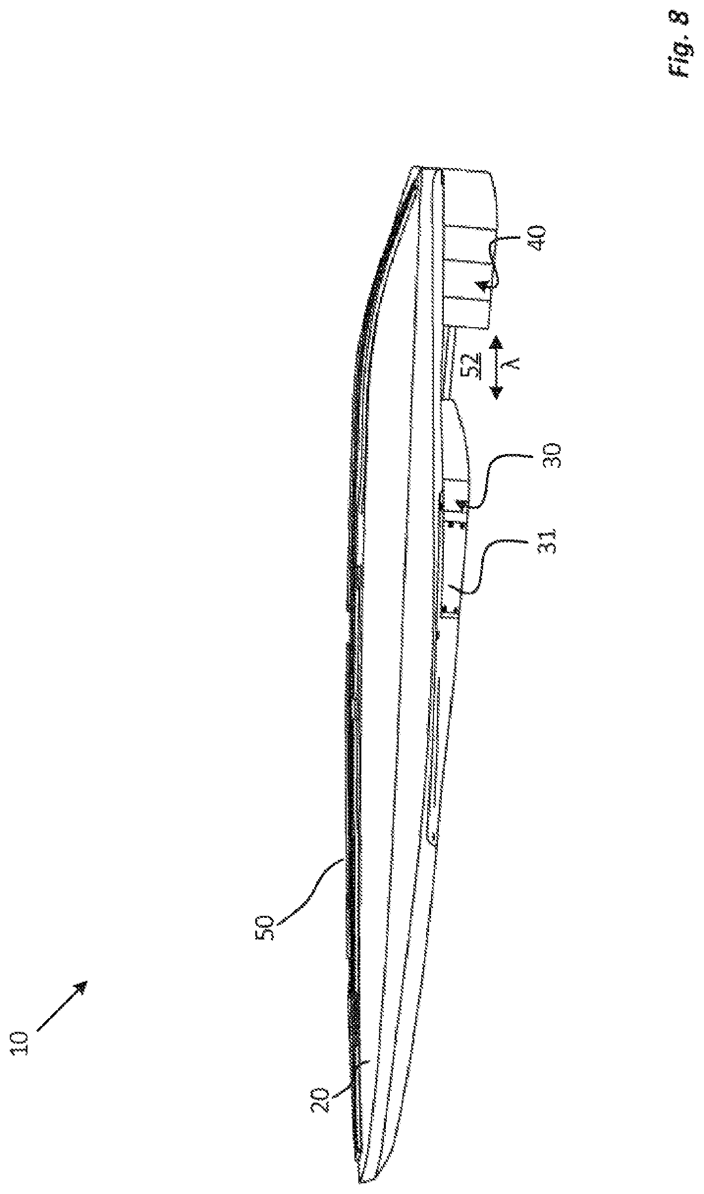 Patent US11780538 Figure 8 – Electric motorised watercraft and driveline system