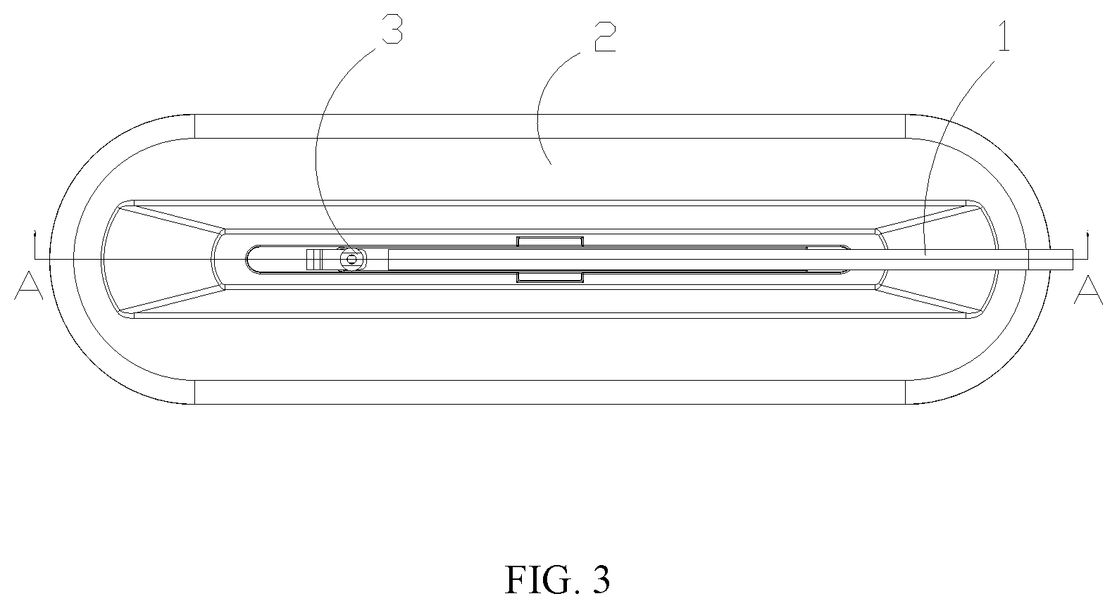 Patent US11780539 Figure 3 – Stern rudder fixing structure, stern rudder and paddle board