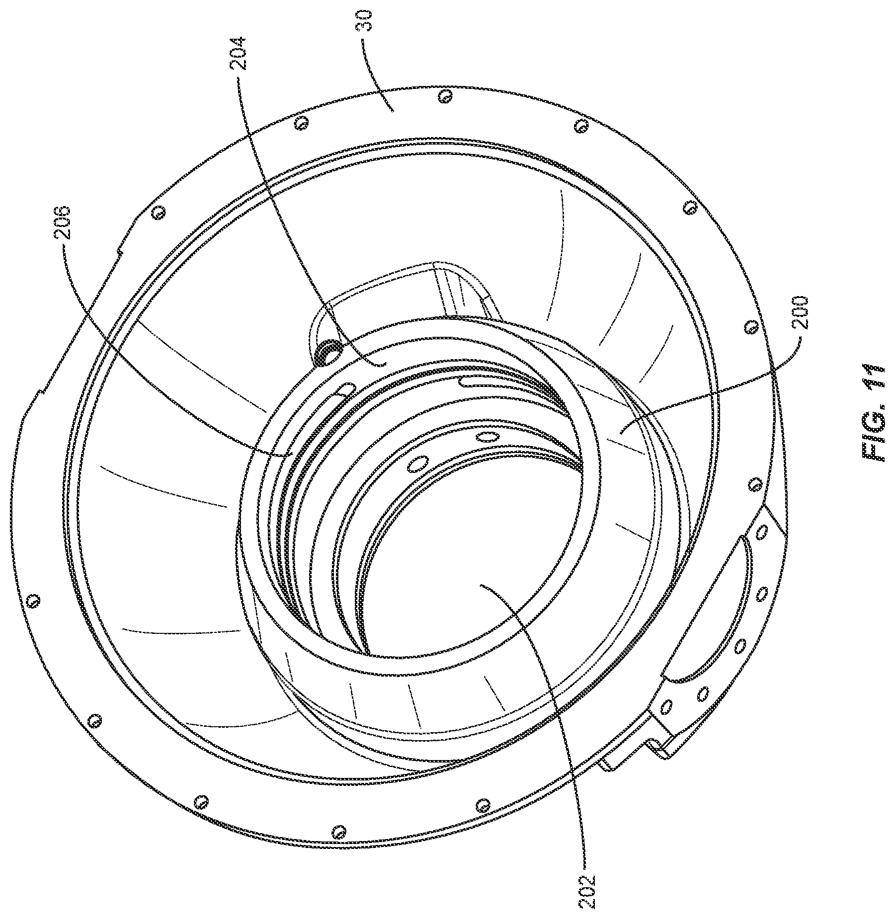 Patent US11780541 Figure 10 – Gyroscopic boat stabilizer with motor cooling