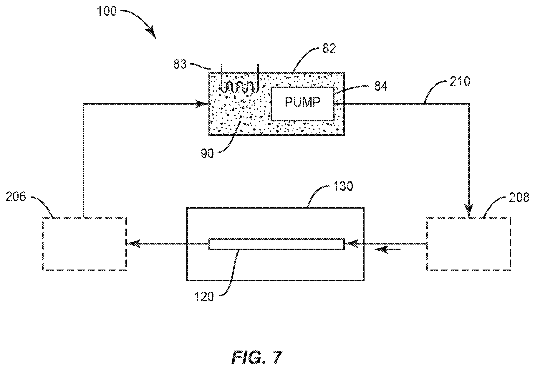 Patent US11780542 Figure 7 – Gyroscopic roll stabilizer with flywheel shaft through passage