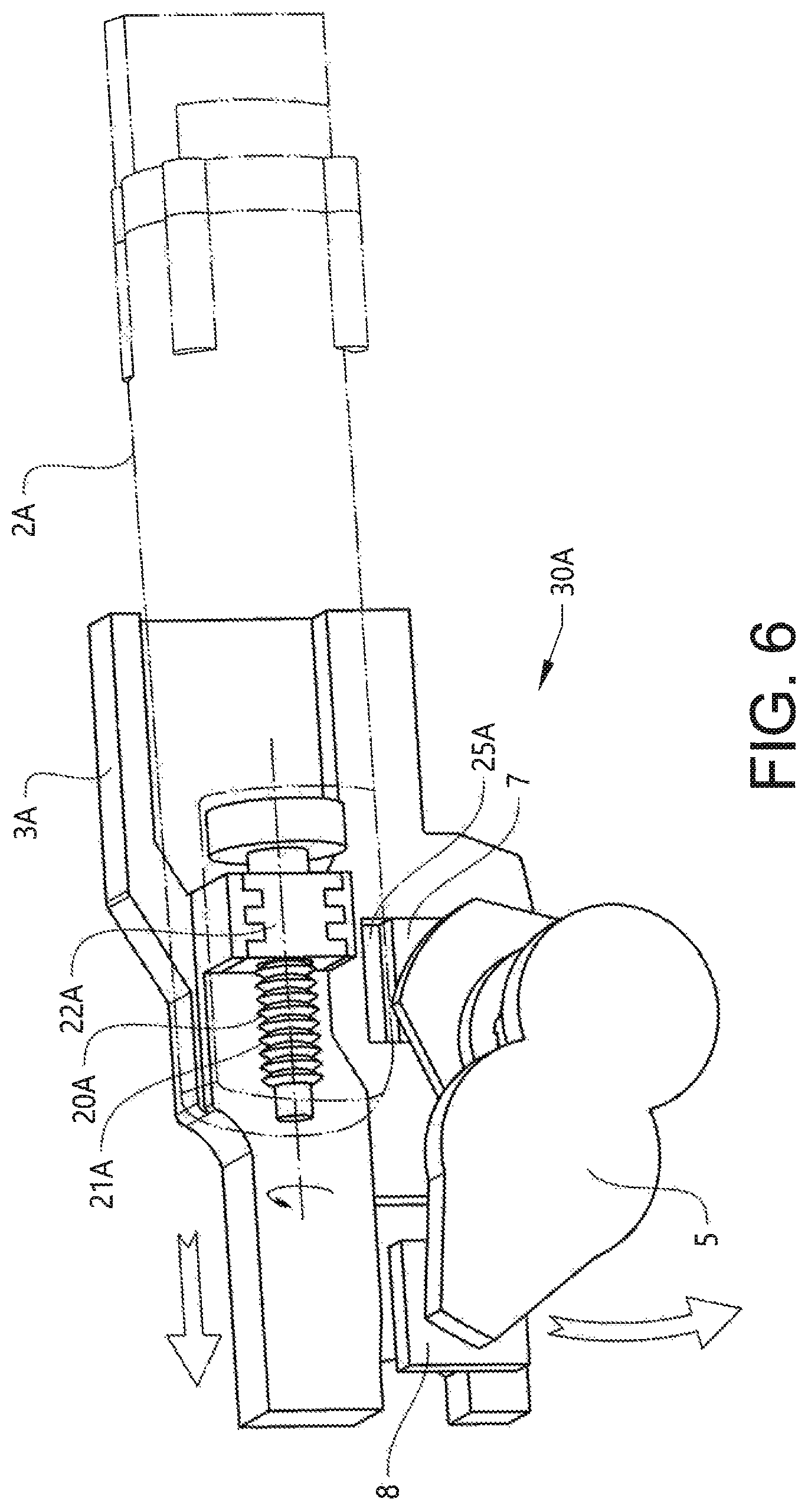 Patent US11780543 Figure 4 – Device for controlling pitch, roll and/or steering of a boat