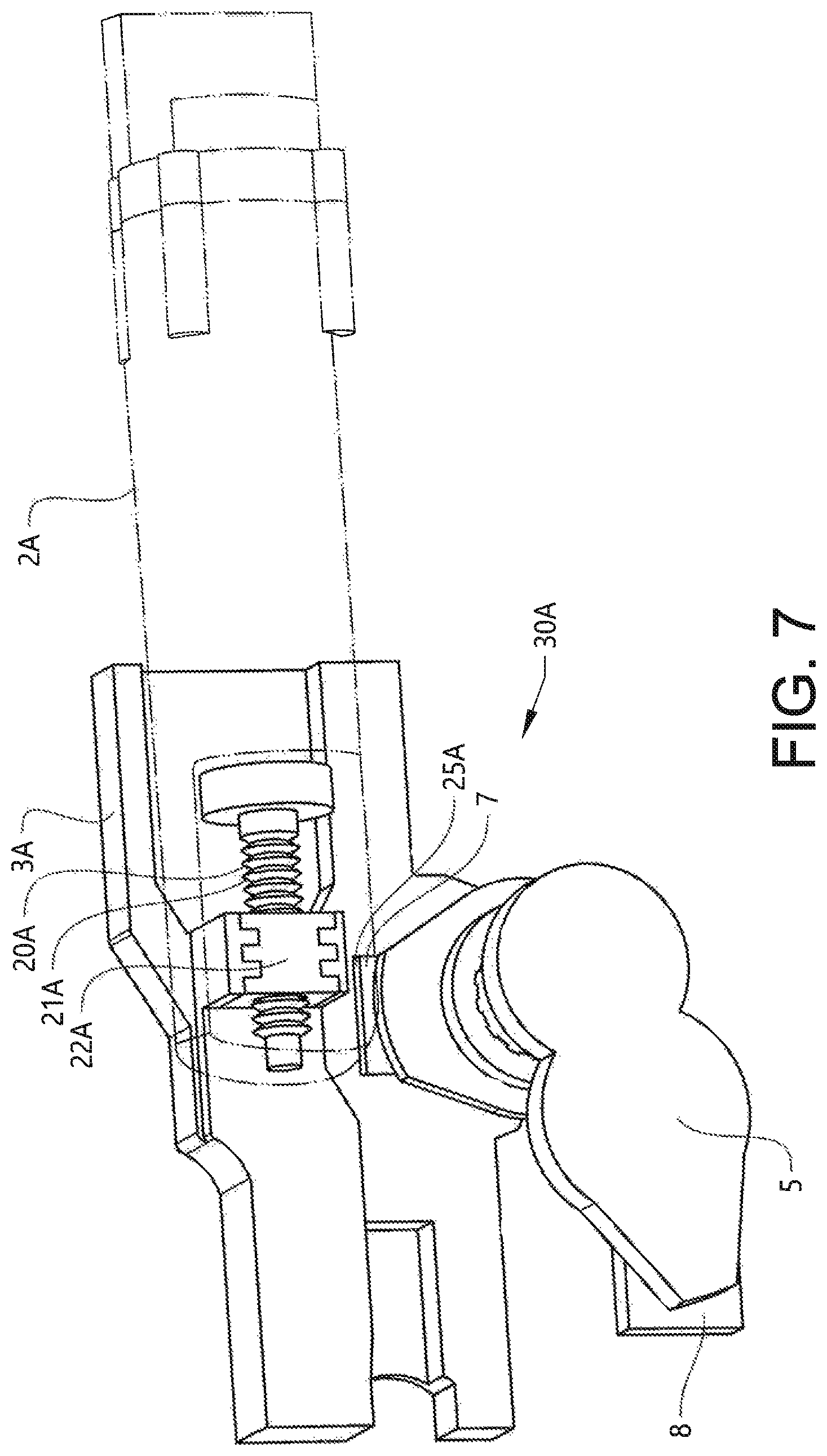 Patent US11780543 Figure 5 – Device for controlling pitch, roll and/or steering of a boat