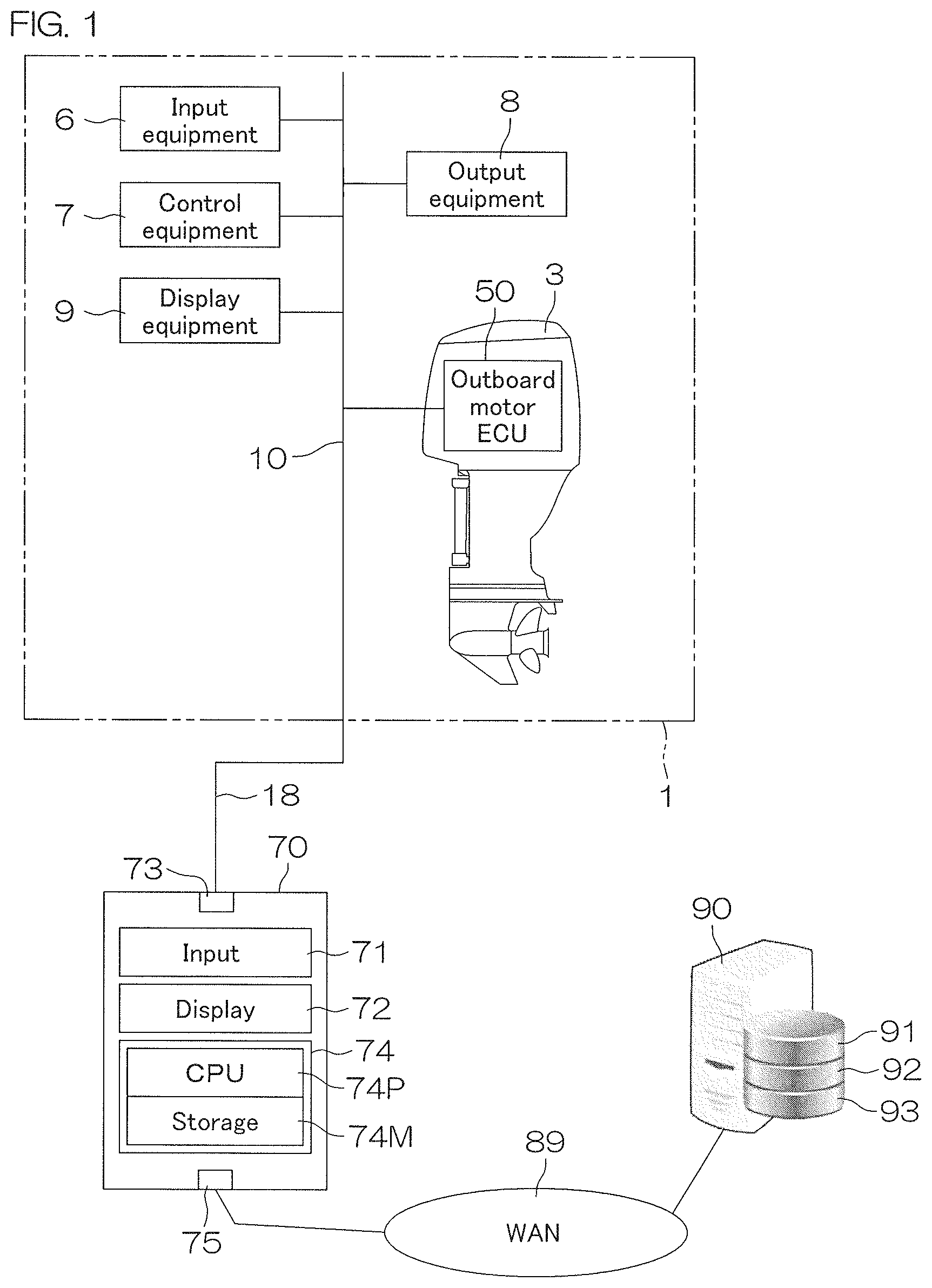 Patent US11780544 Figure 1 – Rigging equipment diagnostic device