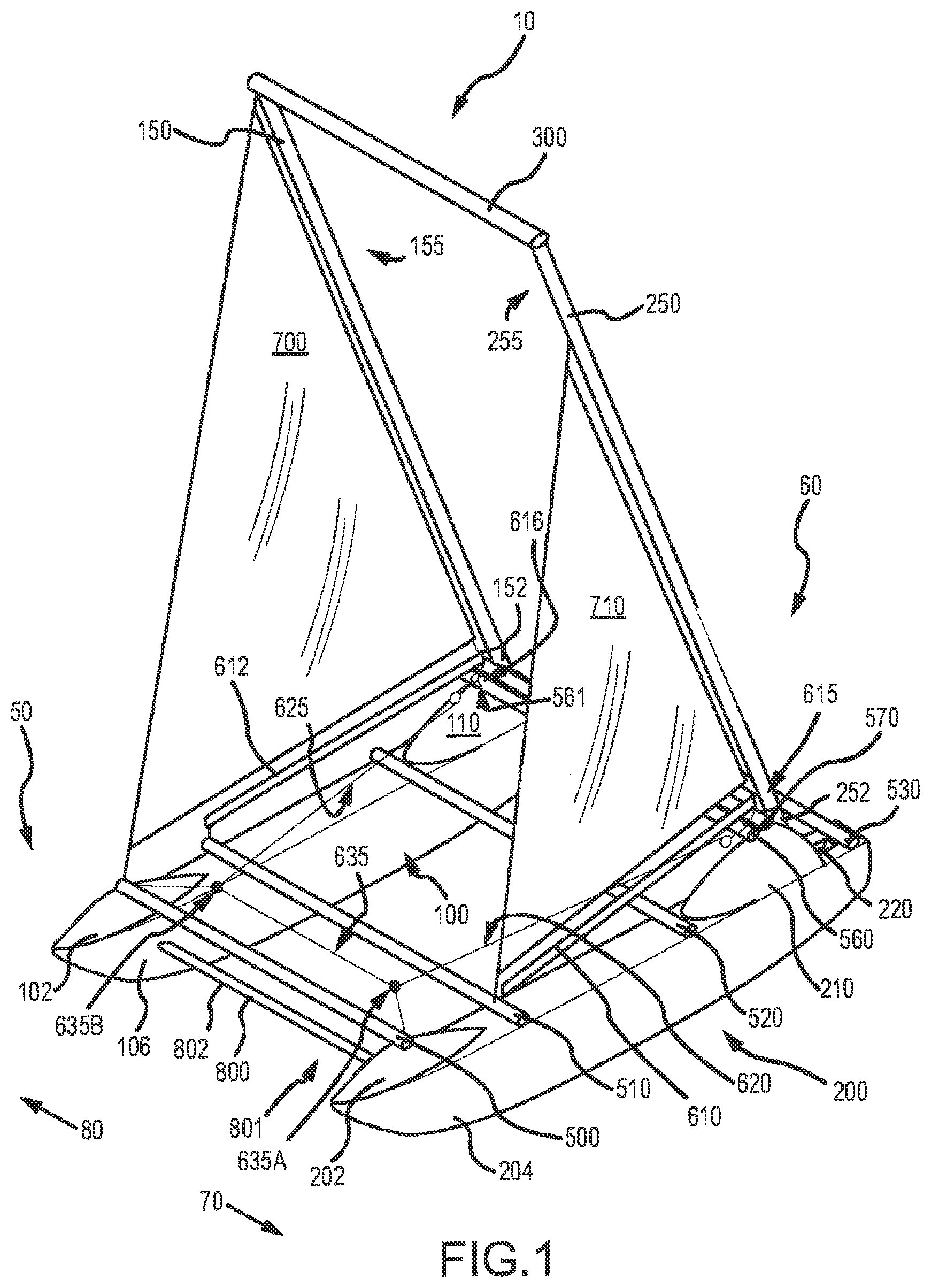 Patent US11780547 — Sailing vessel — Figure 1