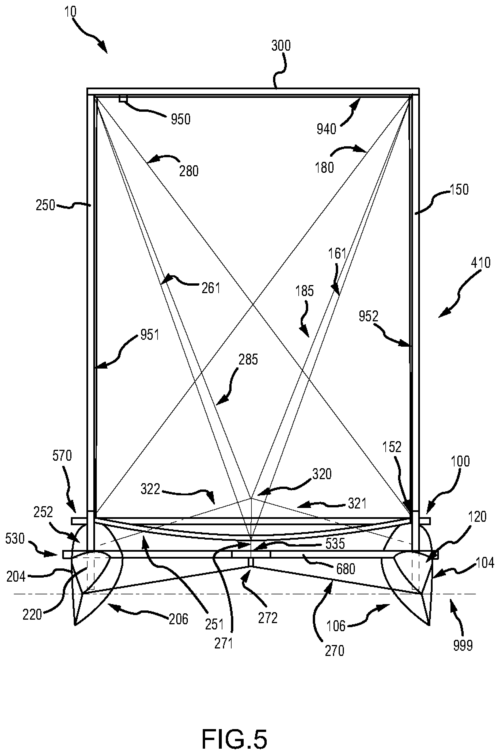 Patent US11780547 Figure 6 – Sailing vessel