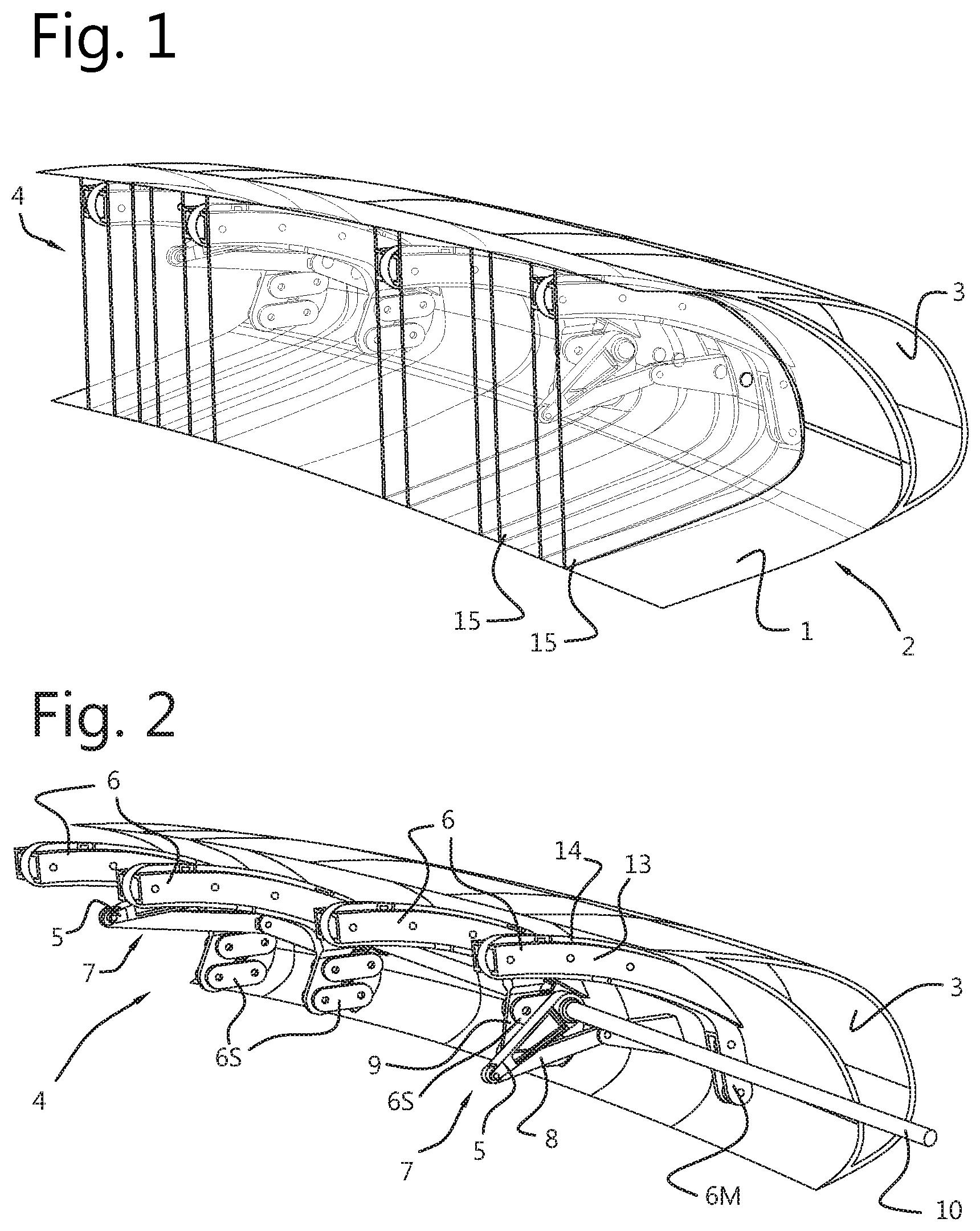 Patent US11780554 — Deployment system for an airfoil high lift leading edge device — Figure 1