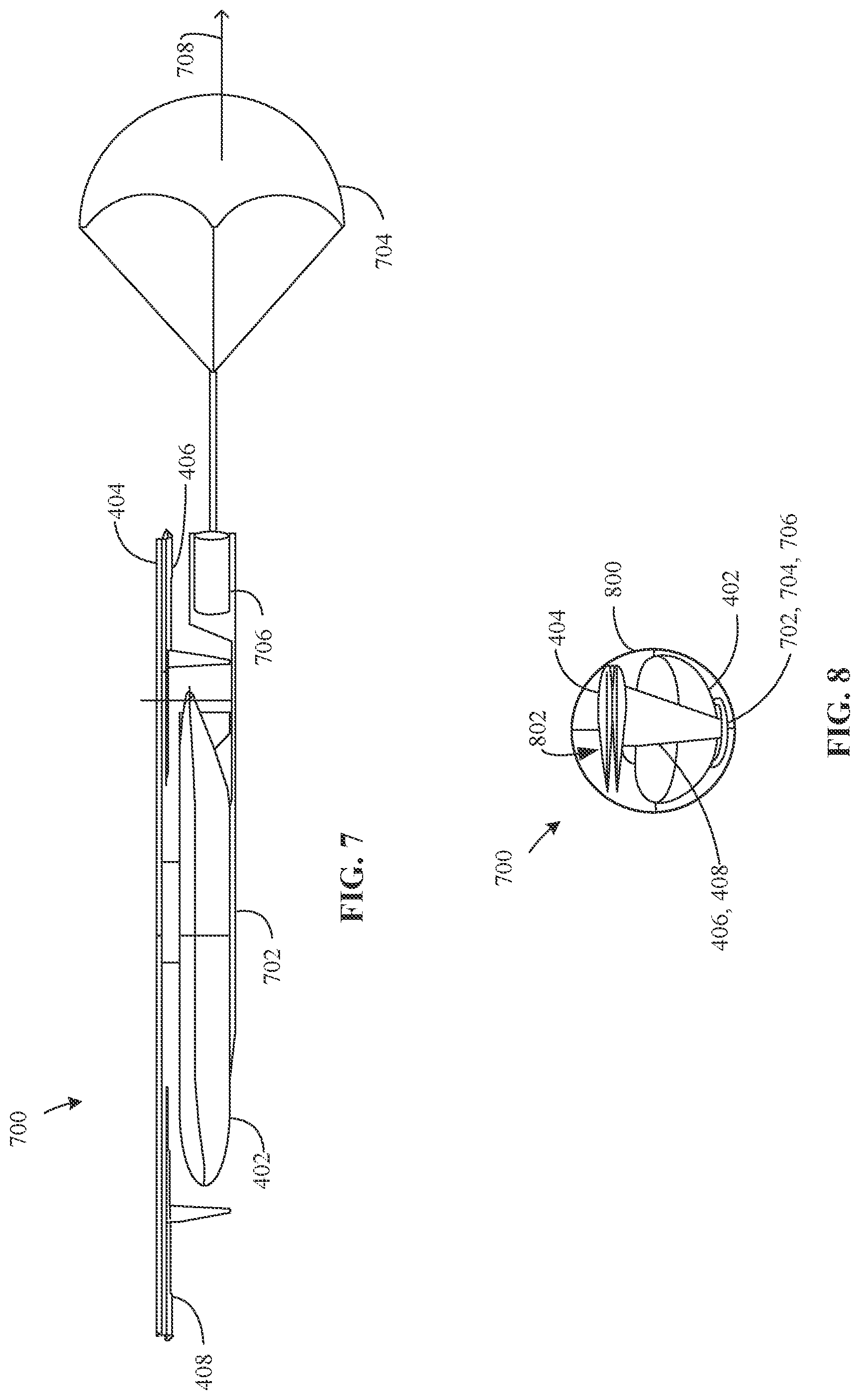 Patent US11780556 Figure 5 – Methods and apparatus for space-efficient aircraft deployment