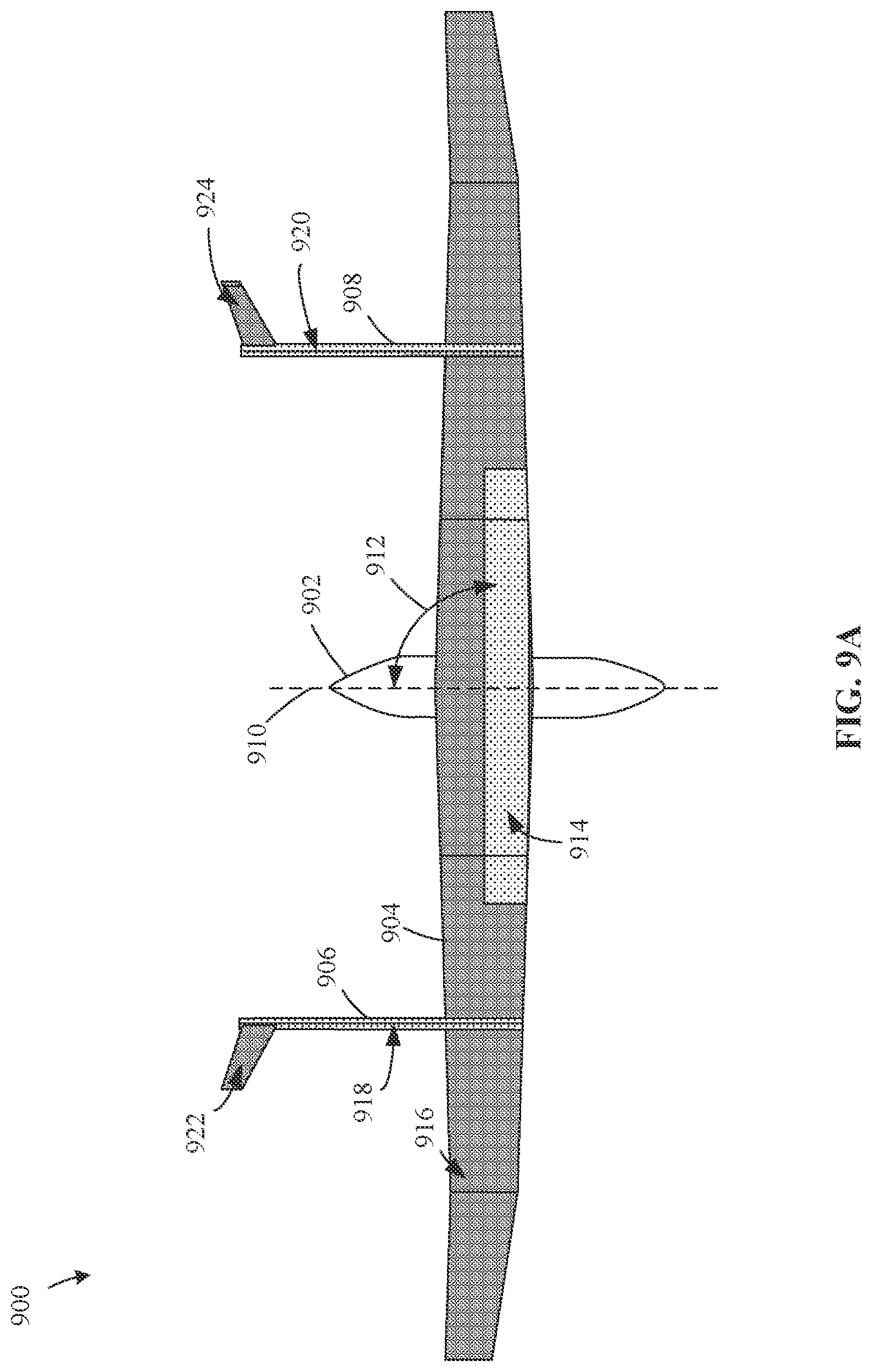 Patent US11780556 Figure 6 – Methods and apparatus for space-efficient aircraft deployment