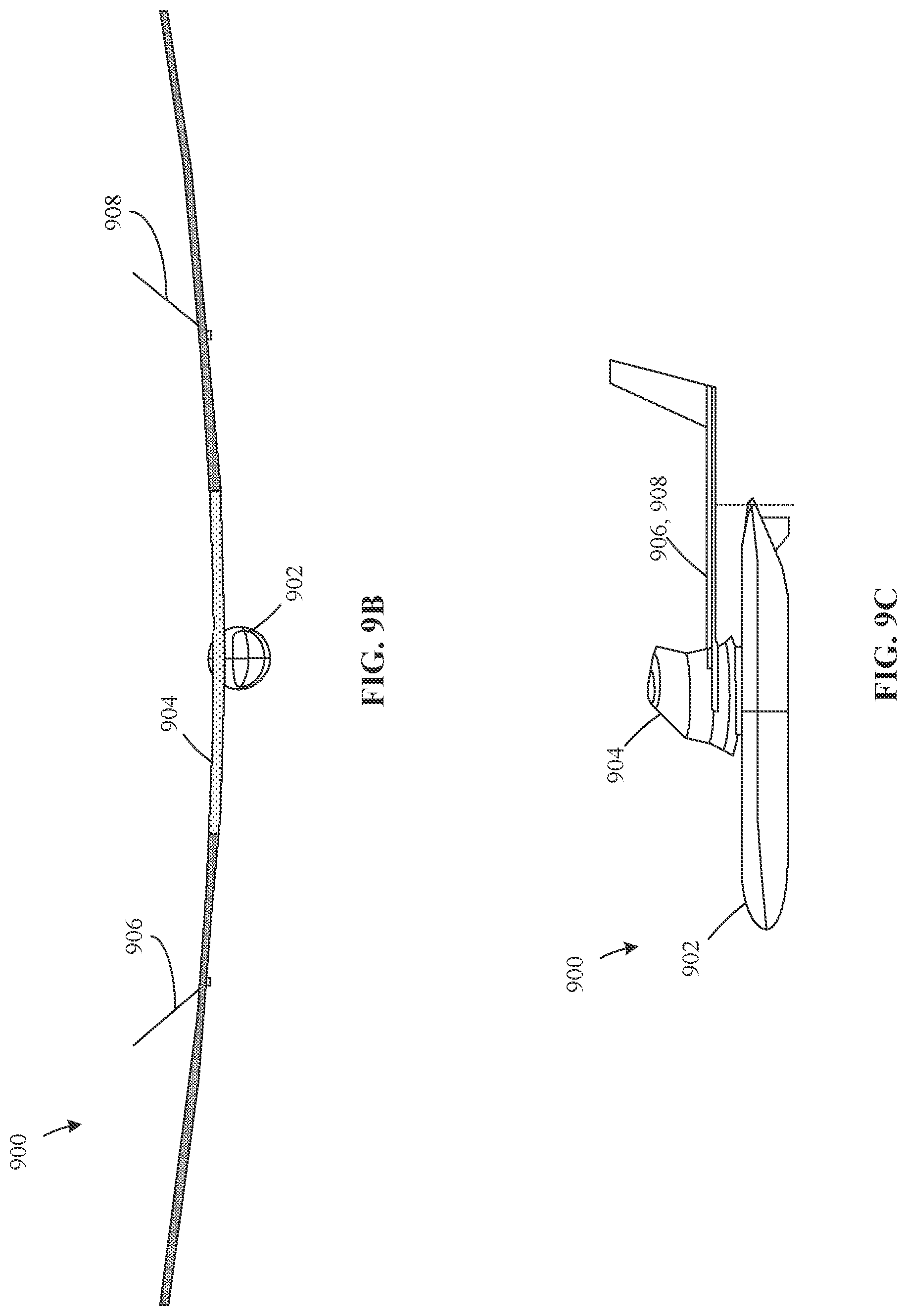 Patent US11780556 Figure 7 – Methods and apparatus for space-efficient aircraft deployment